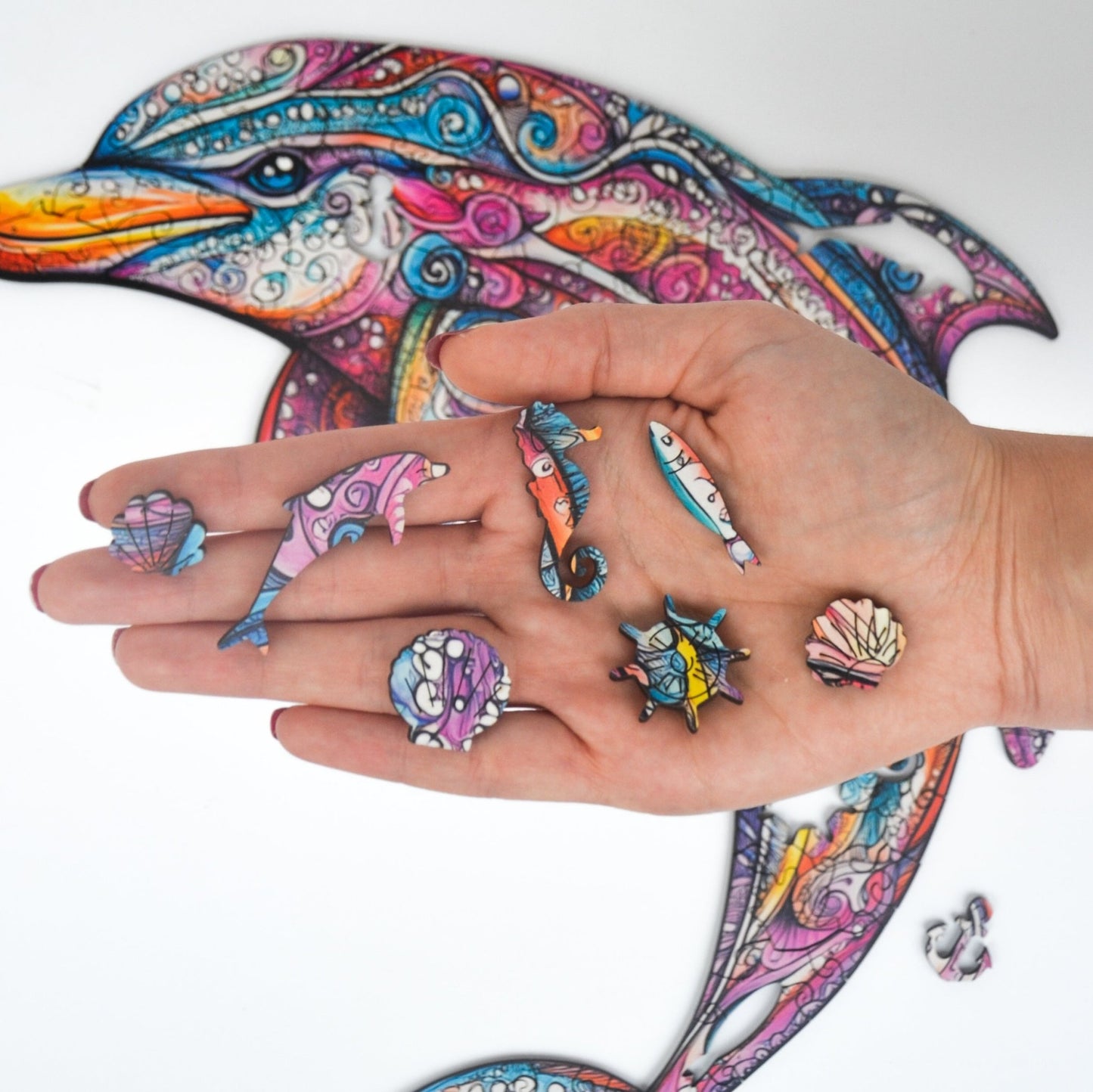 Adriatic Dolphin Puzzle - Lubiwood UK