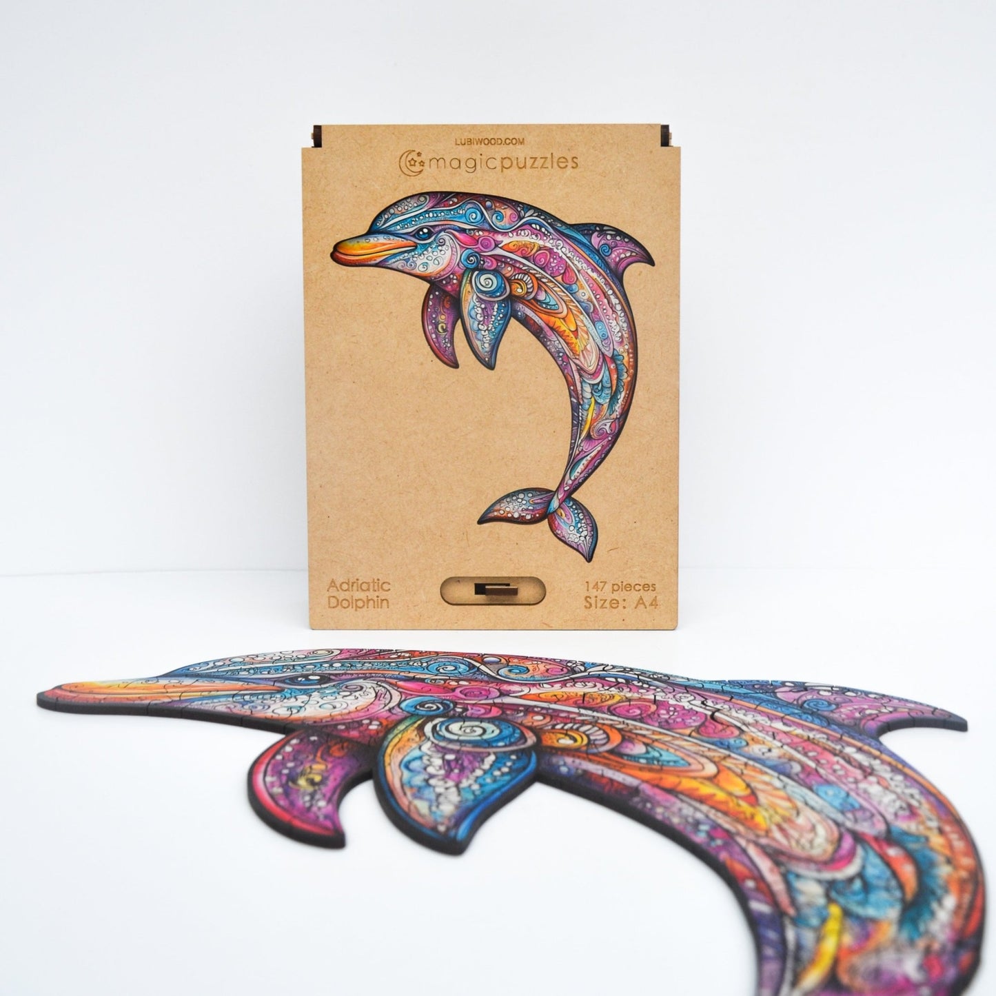 Adriatic Dolphin Puzzle - Lubiwood UK