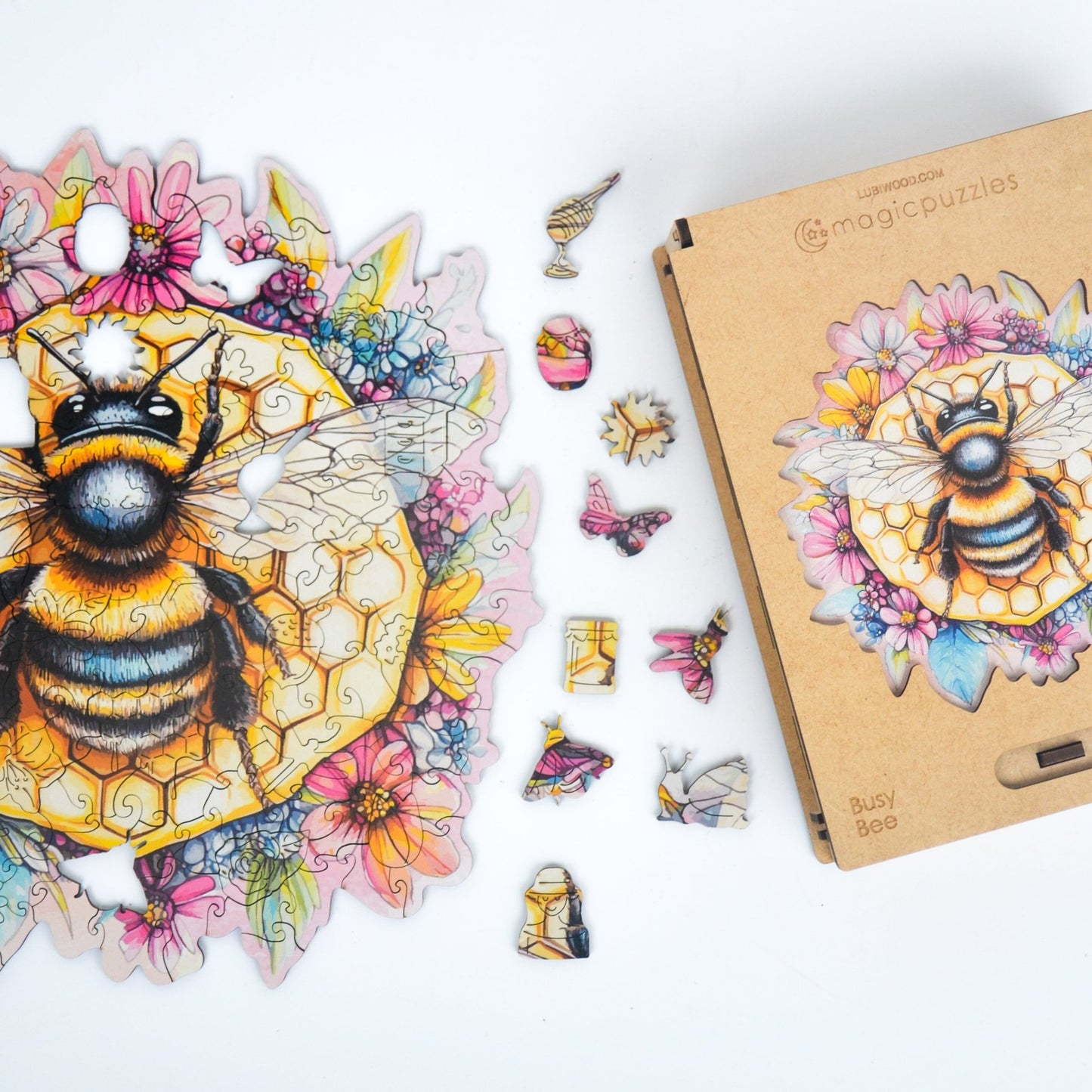 Busy Bee Puzzle - Lubiwood UK