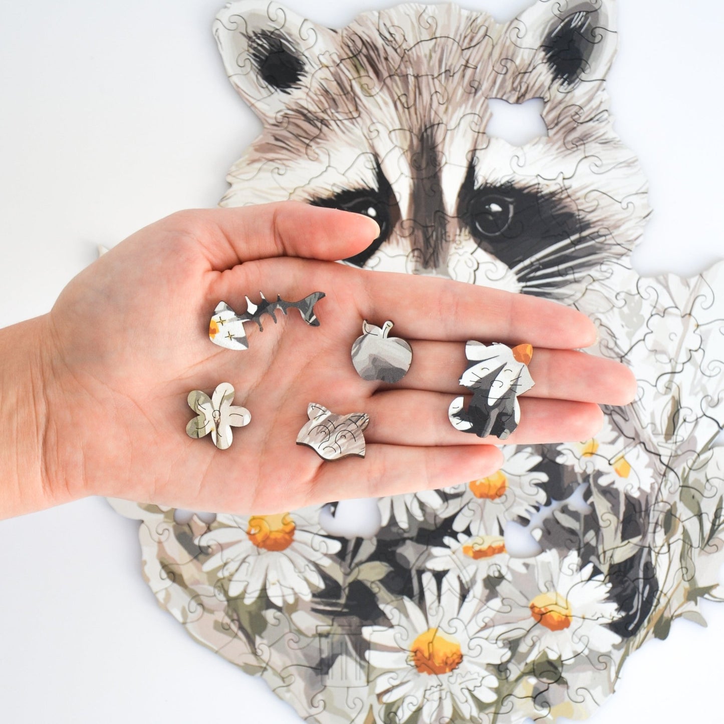 Cheeky Raccoon Puzzle - Lubiwood