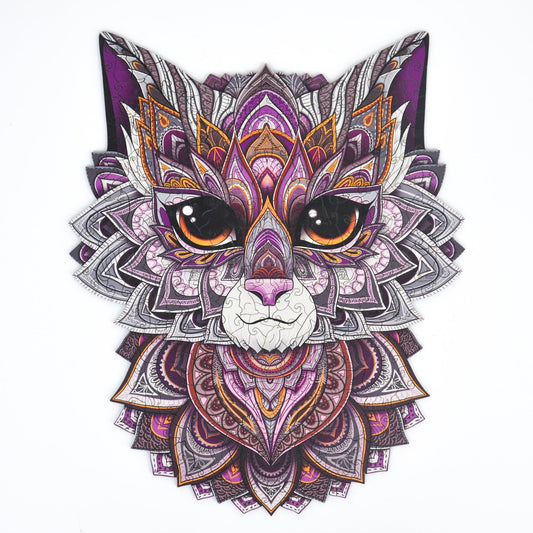 Curious Cat Puzzle - Lubiwood UK