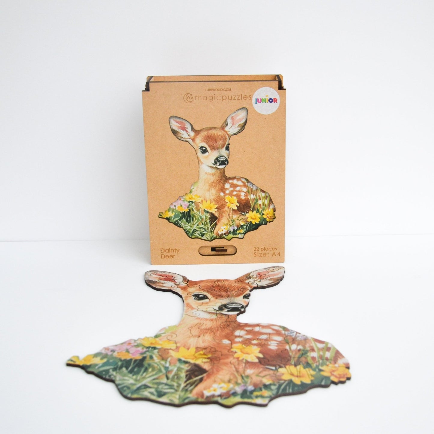 Dainty Deer Junior Puzzle - Lubiwood