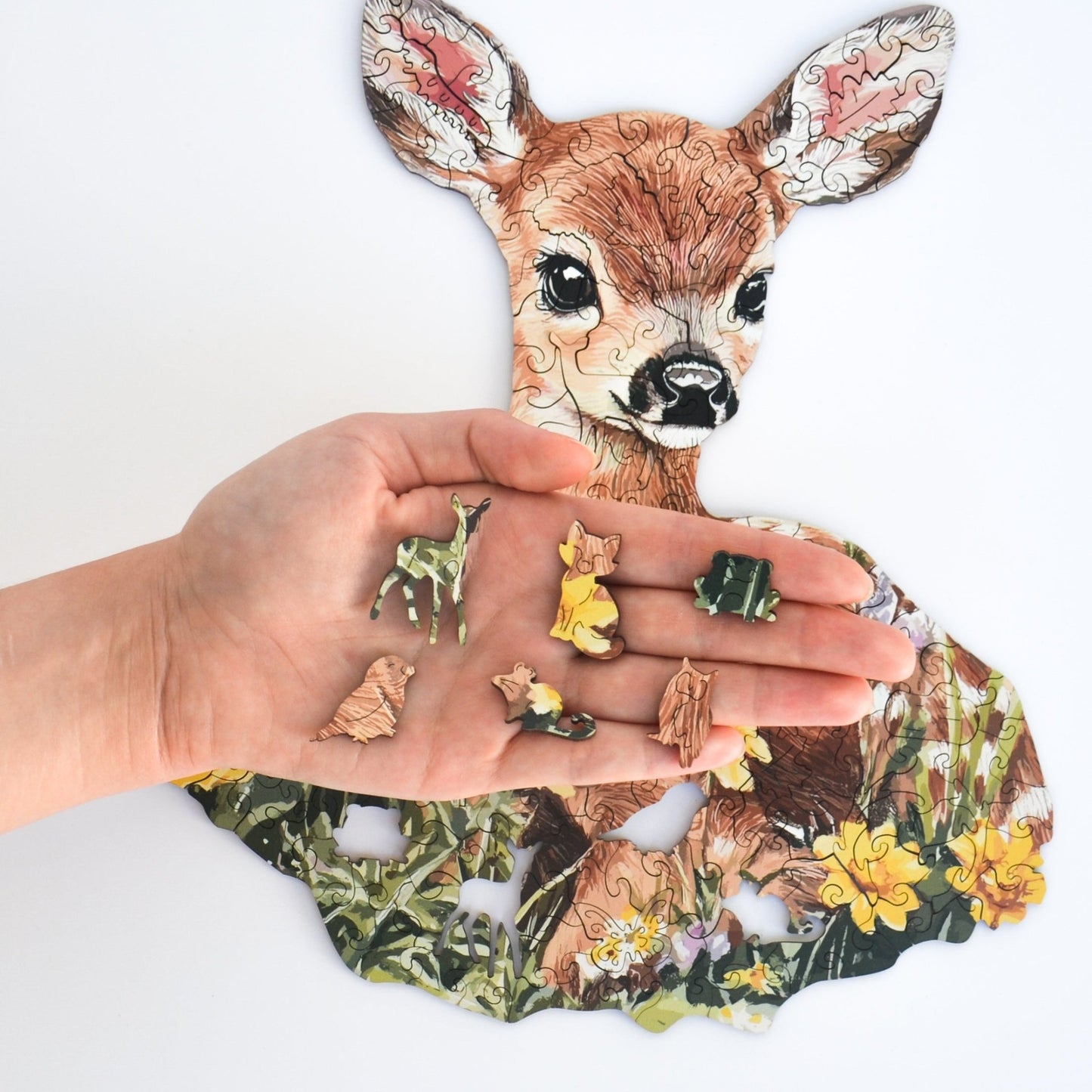 Dainty Deer Puzzle - Lubiwood