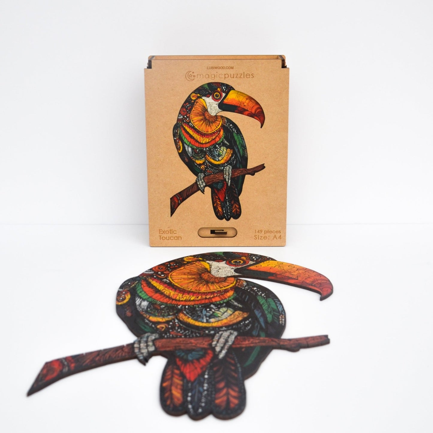 Exotic Toucan Puzzle - Lubiwood