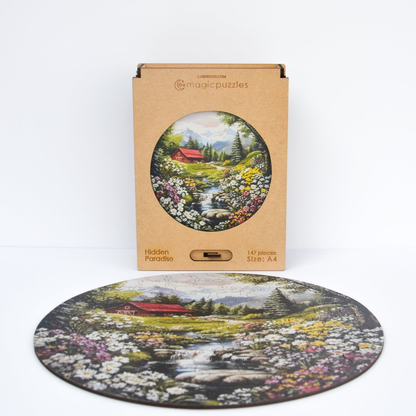 Hidden Paradise Puzzle - Lubiwood UK