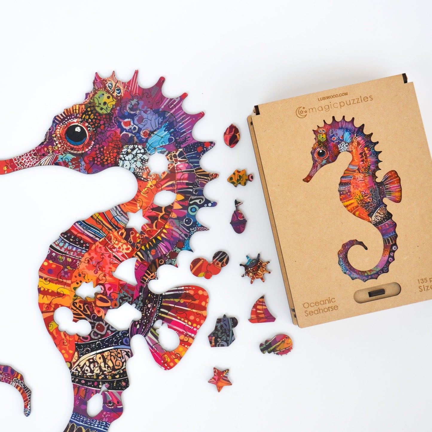 Oceanic Seahorse Puzzle - Lubiwood