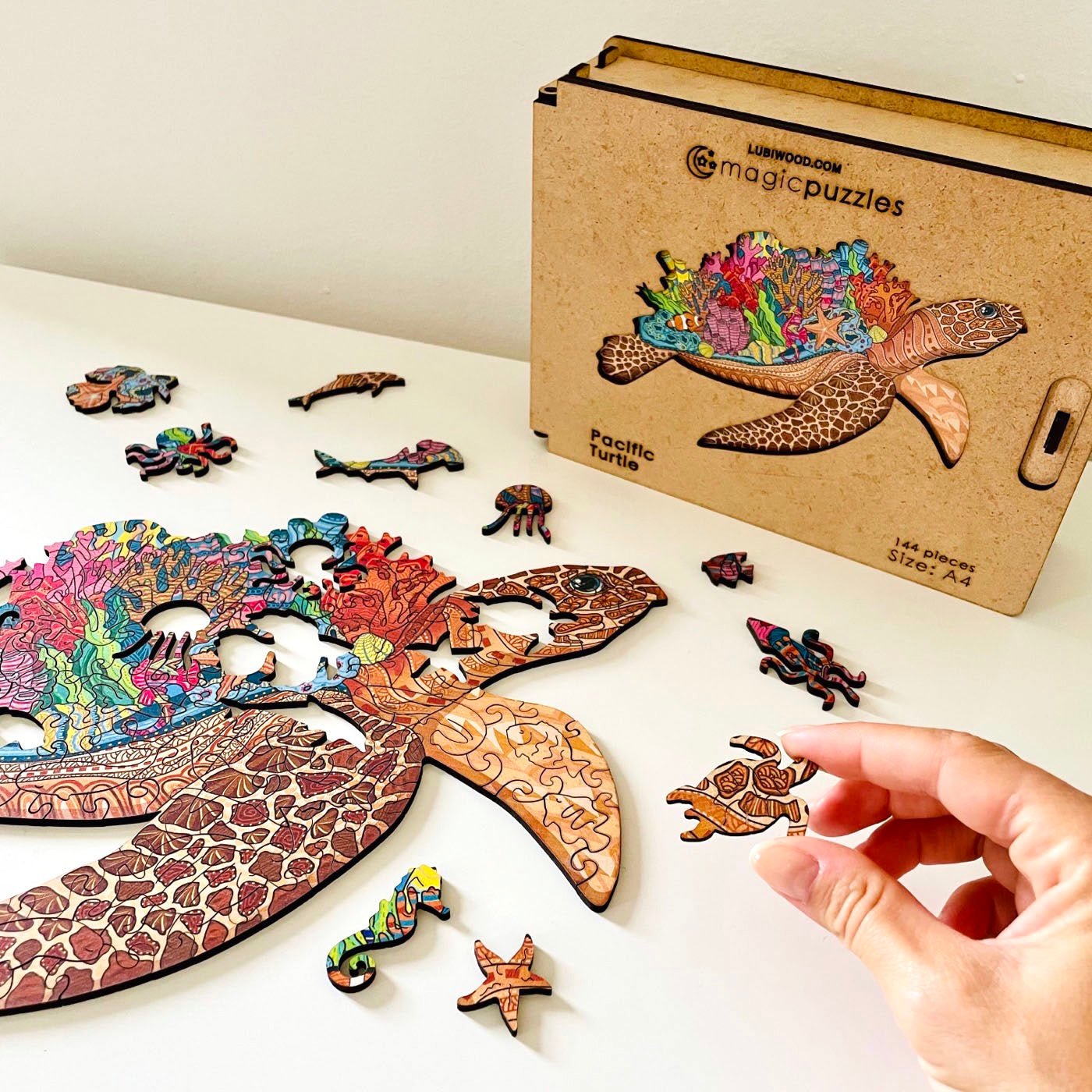 Pacific Turtle Puzzle - Lubiwood UK