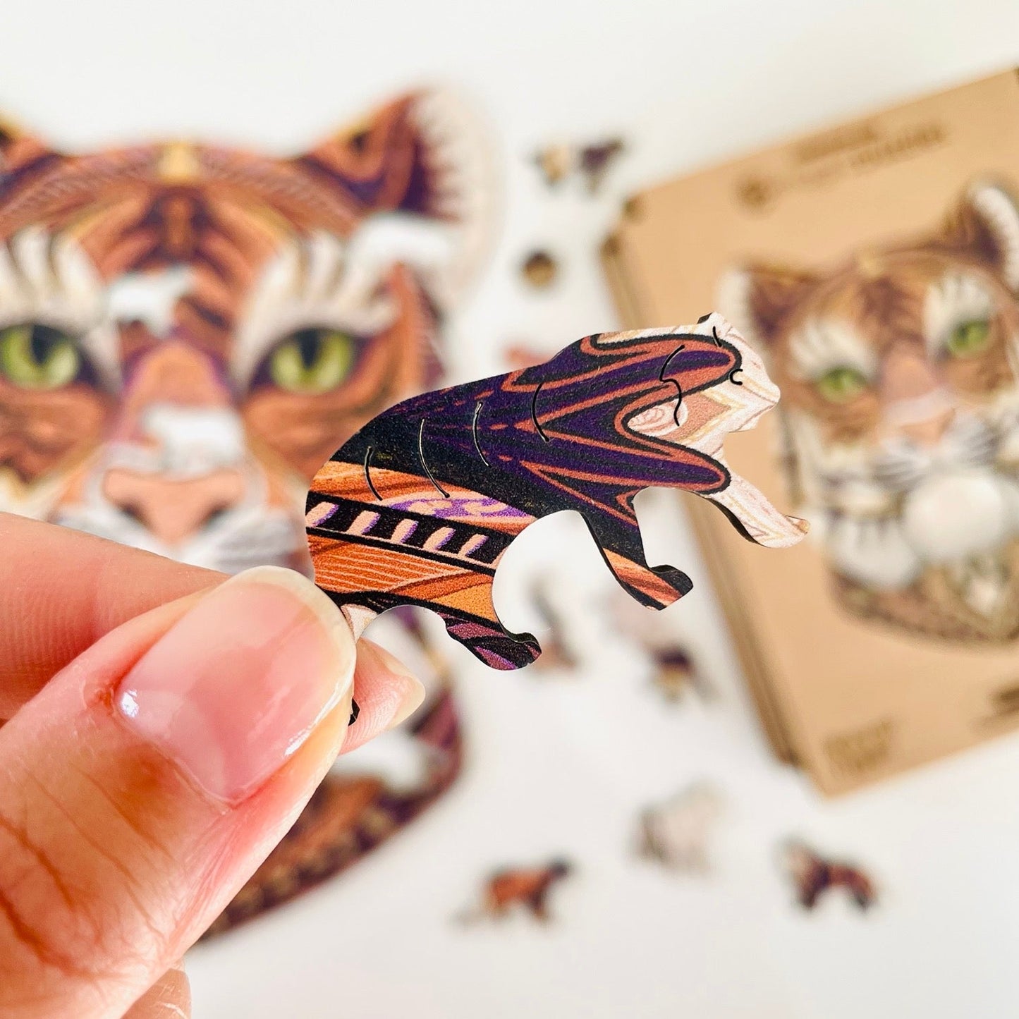Royal Tiger Puzzle - Lubiwood UK