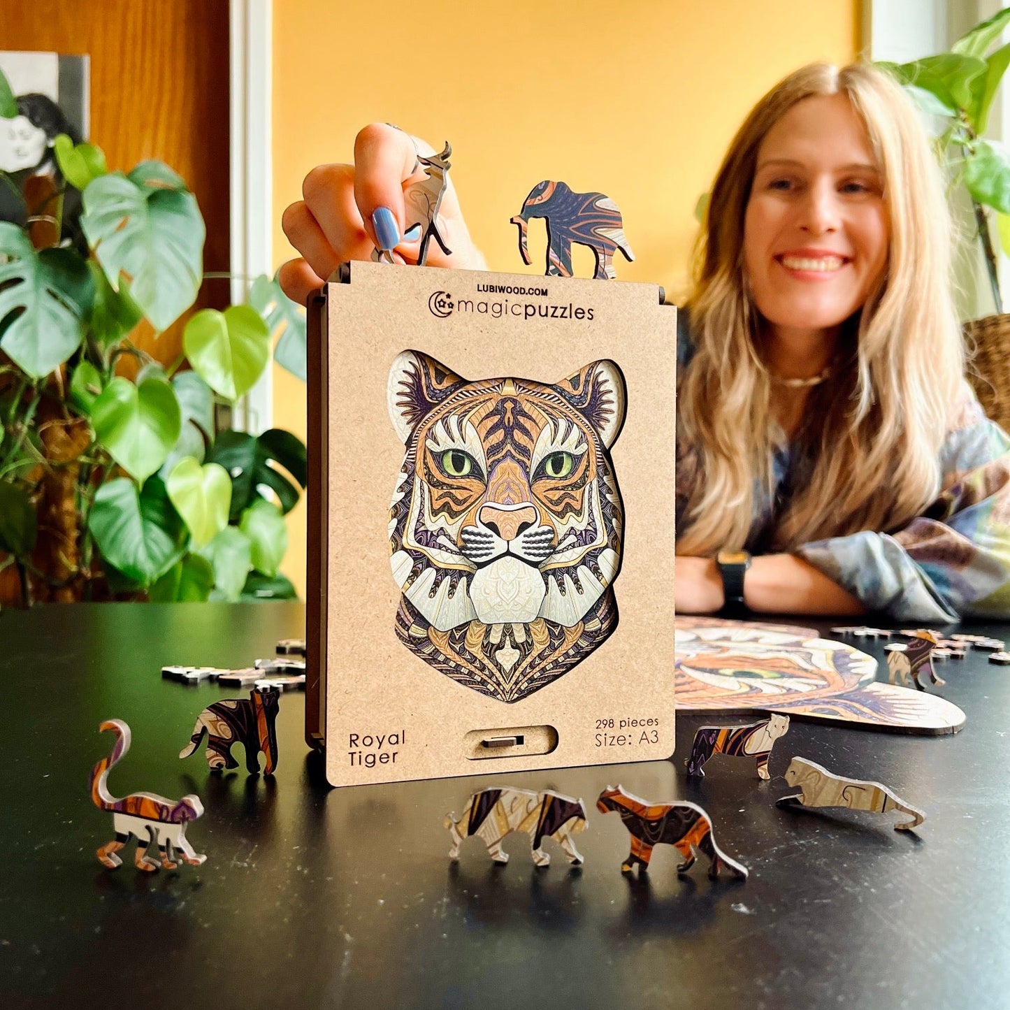 Royal Tiger Puzzle - Lubiwood UK