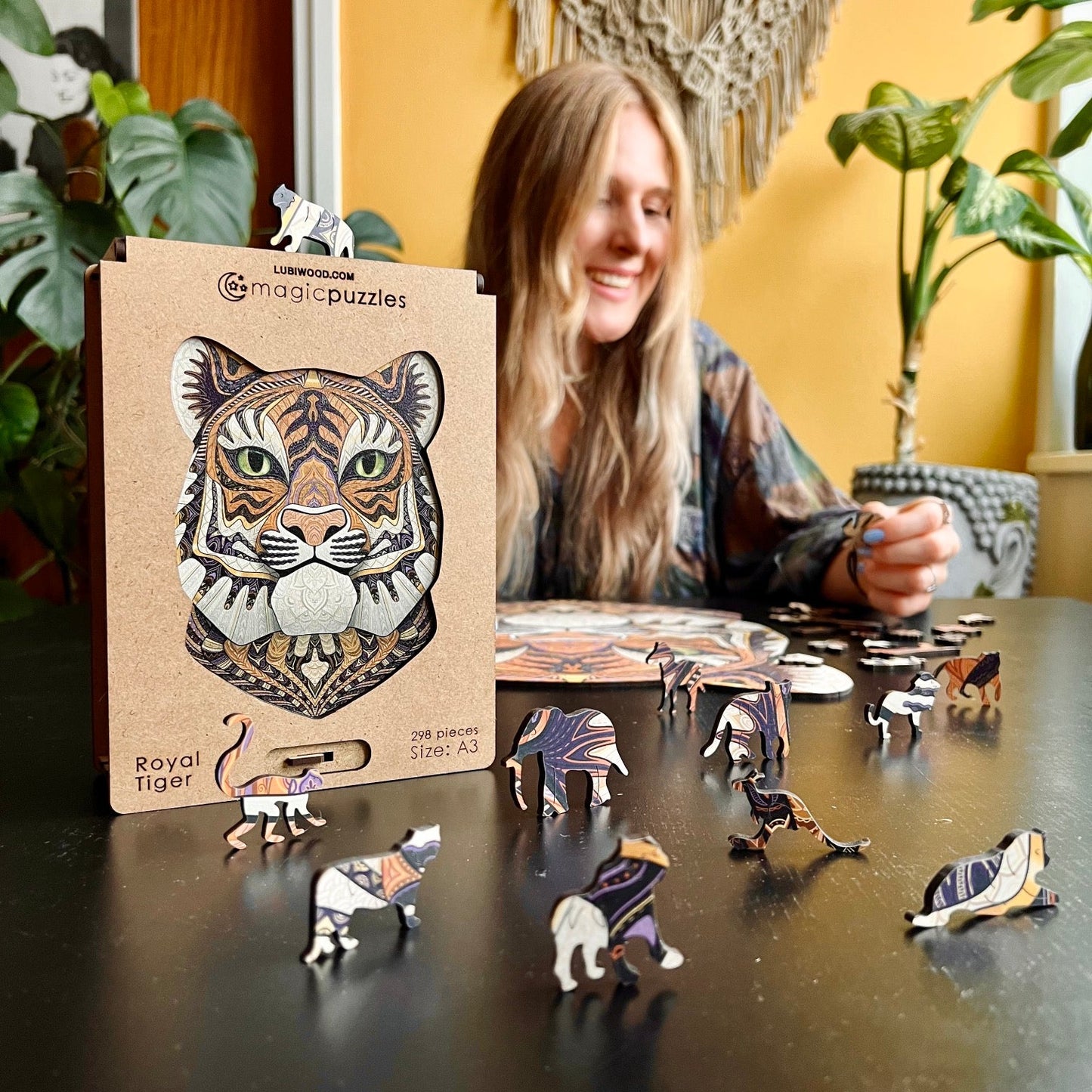 Royal Tiger Puzzle - Lubiwood UK