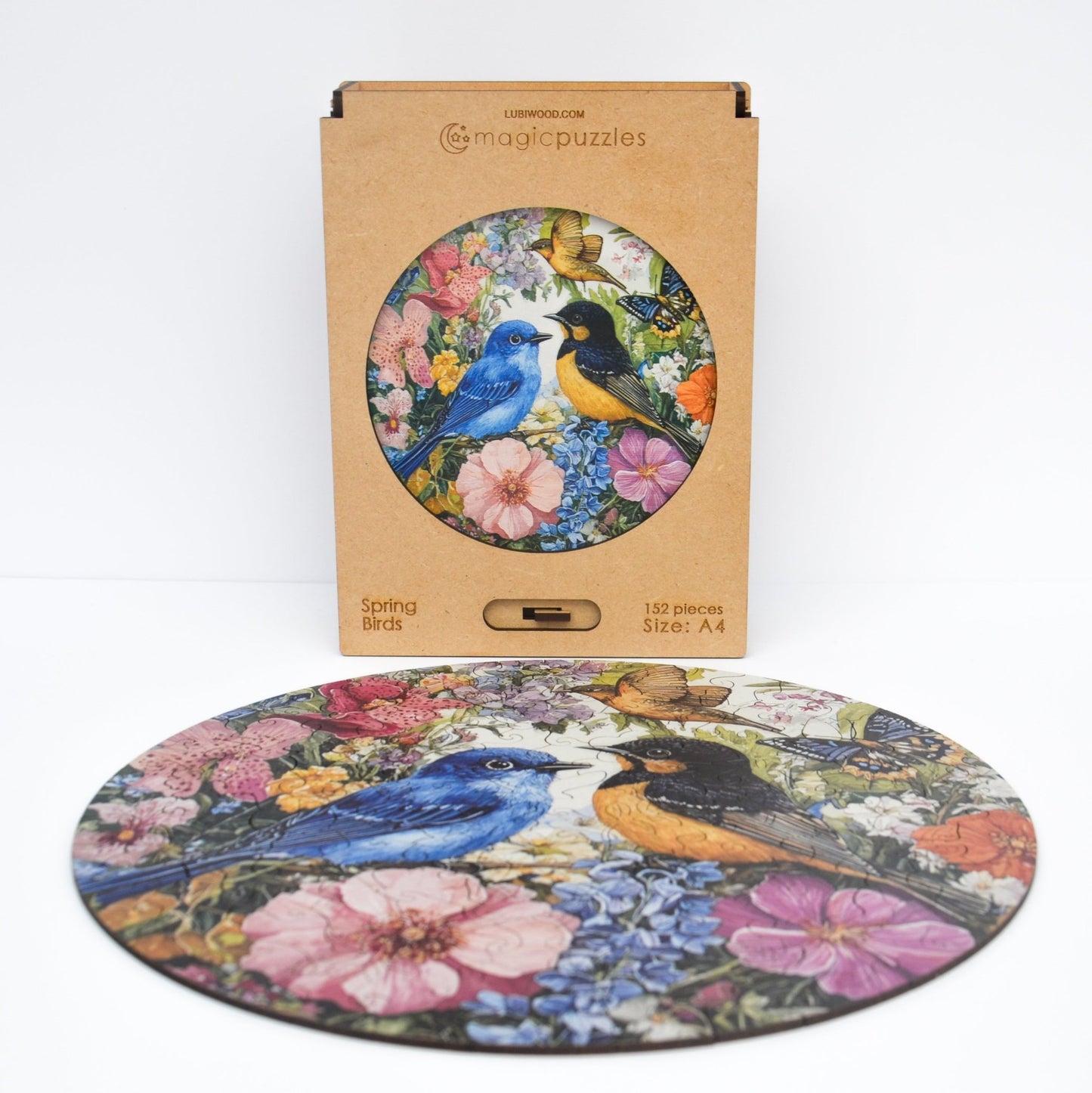 Spring Birds Puzzle - Lubiwood UK