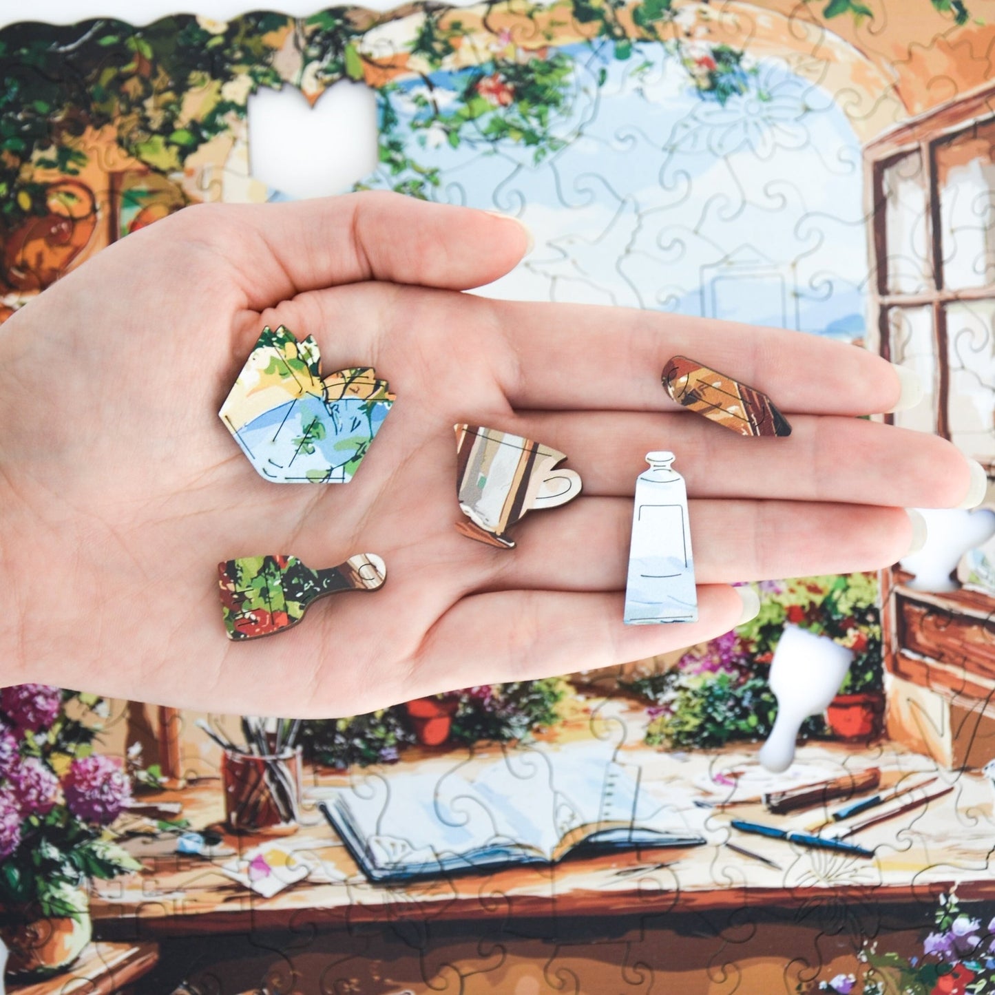 Tuscan View Puzzle - Lubiwood