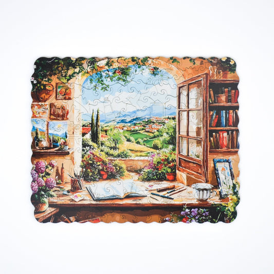 Tuscan View Puzzle - Lubiwood