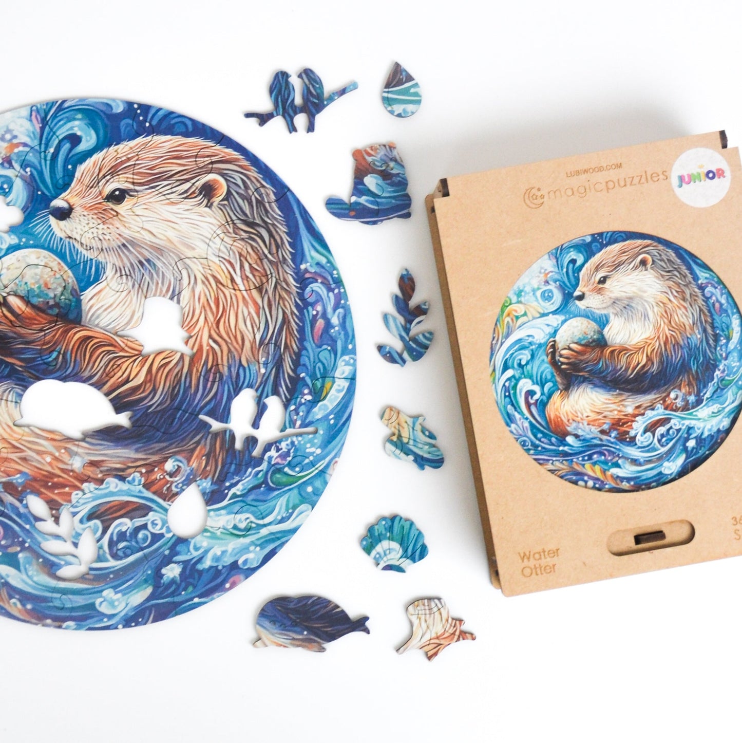 Water Otter Junior Puzzle - Lubiwood