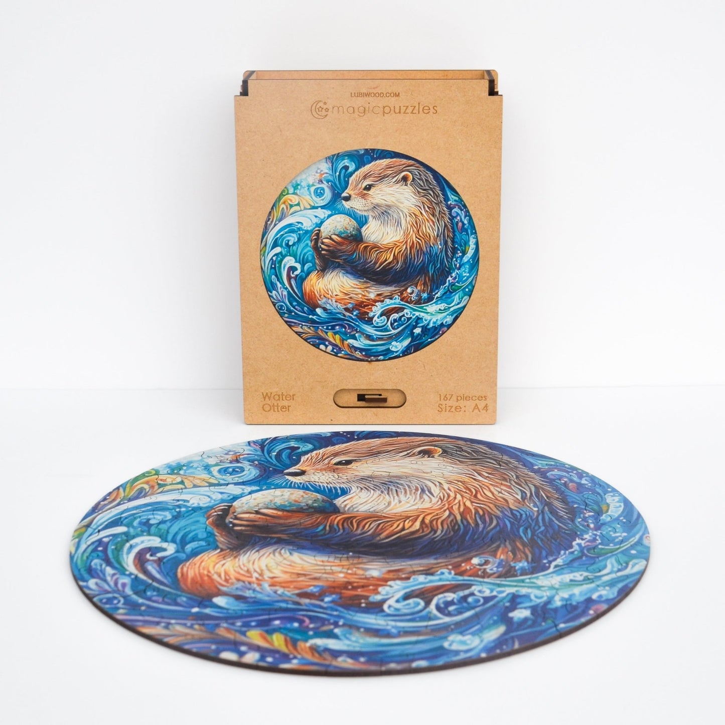 Water Otter Puzzle - Lubiwood