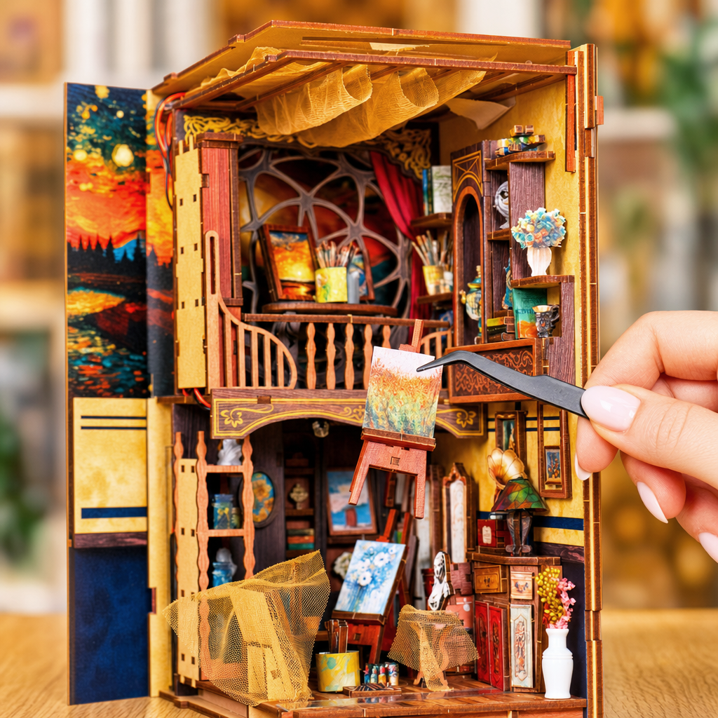 Art Workshop Book Nook