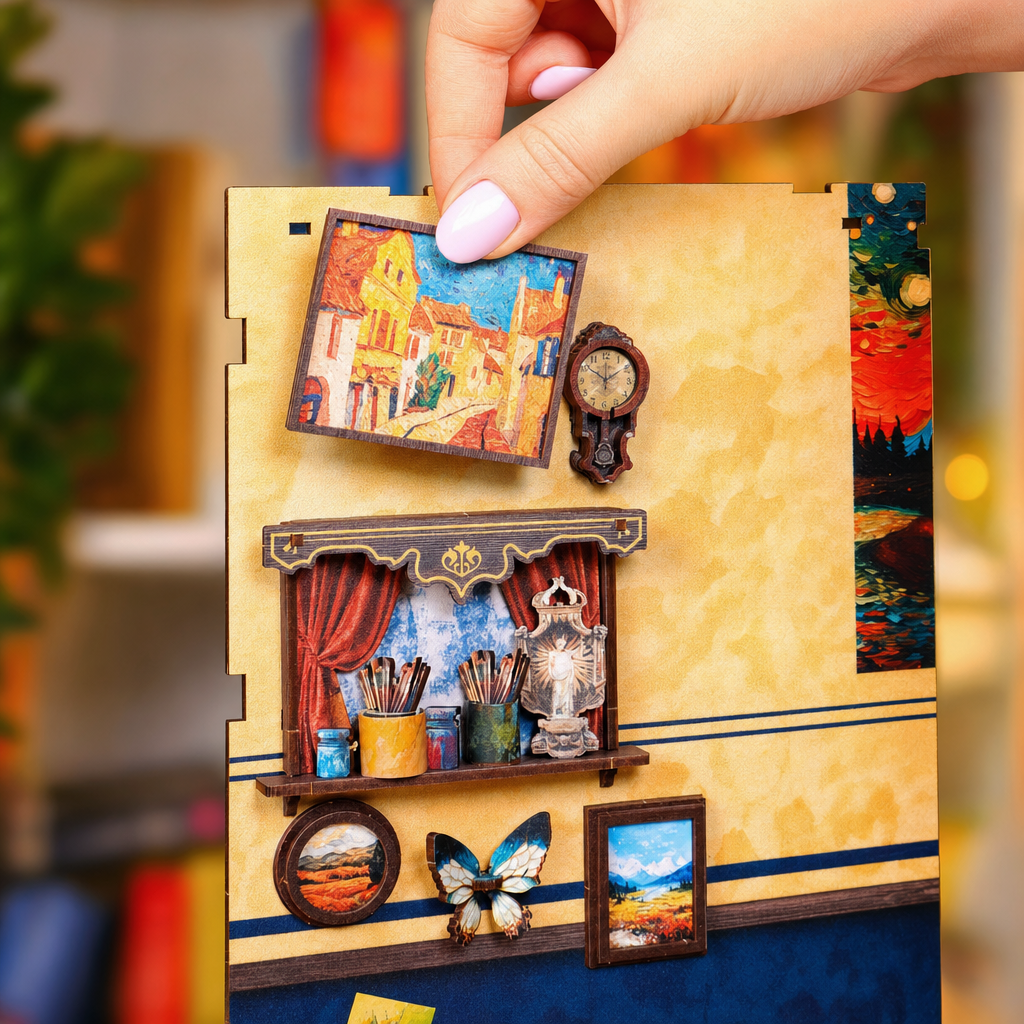 Art Workshop Book Nook
