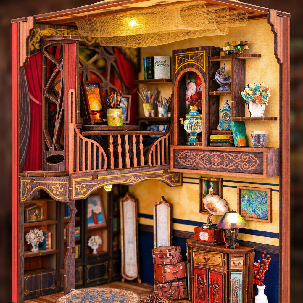 Art Workshop Book Nook