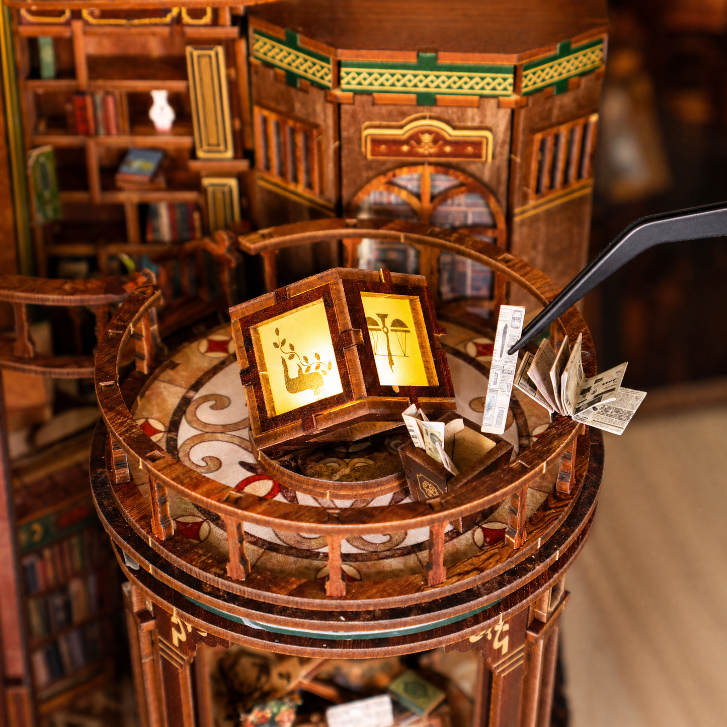 Grand Balcony Book Nook