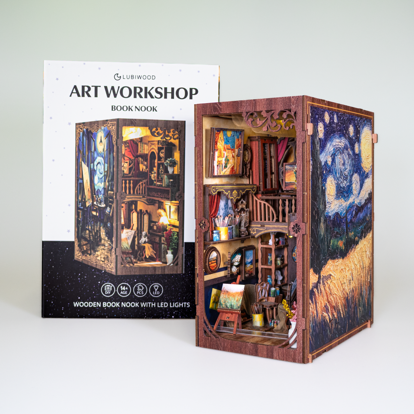 Art Workshop Book Nook