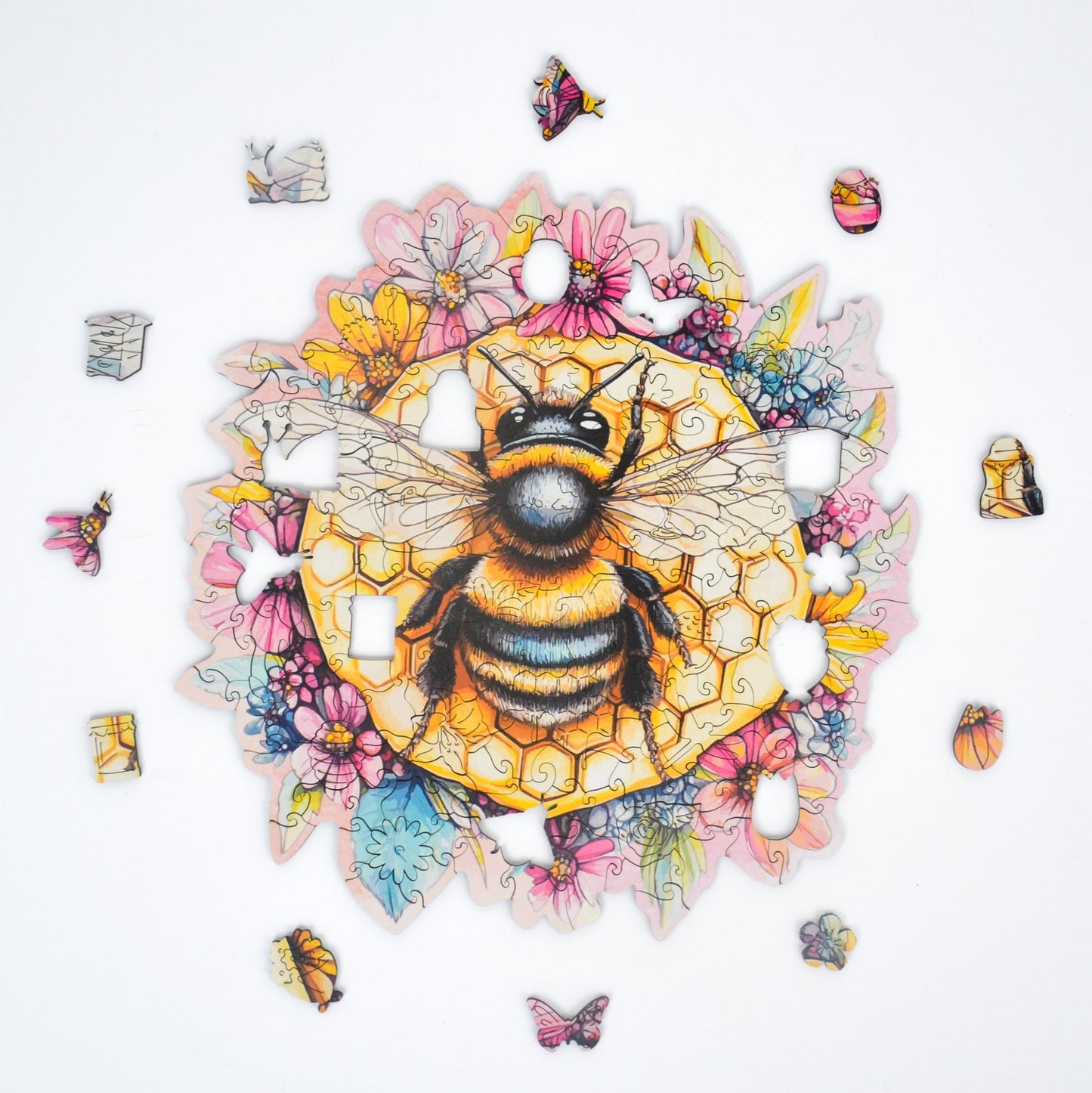 Busy Bee Puzzle - Lubiwood UK
