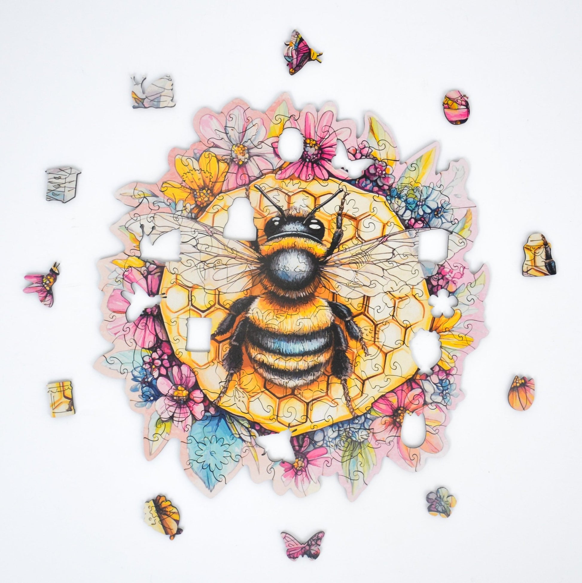 Busy Bee Puzzle - Lubiwood UK