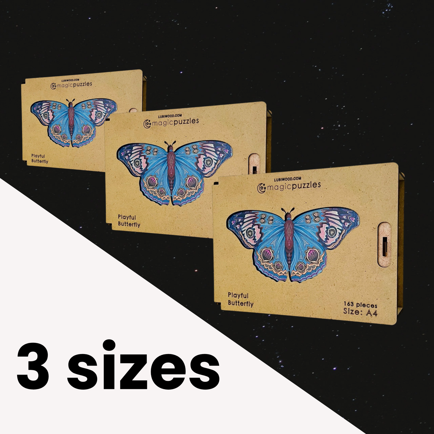 Playful Butterfly Puzzle