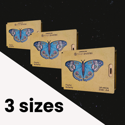 Playful Butterfly Puzzle