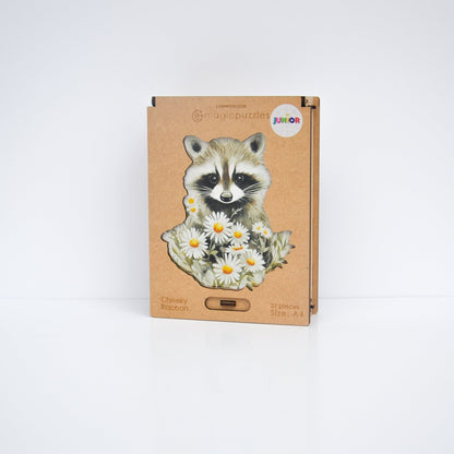 Cheeky Raccoon Junior Puzzle - Lubiwood