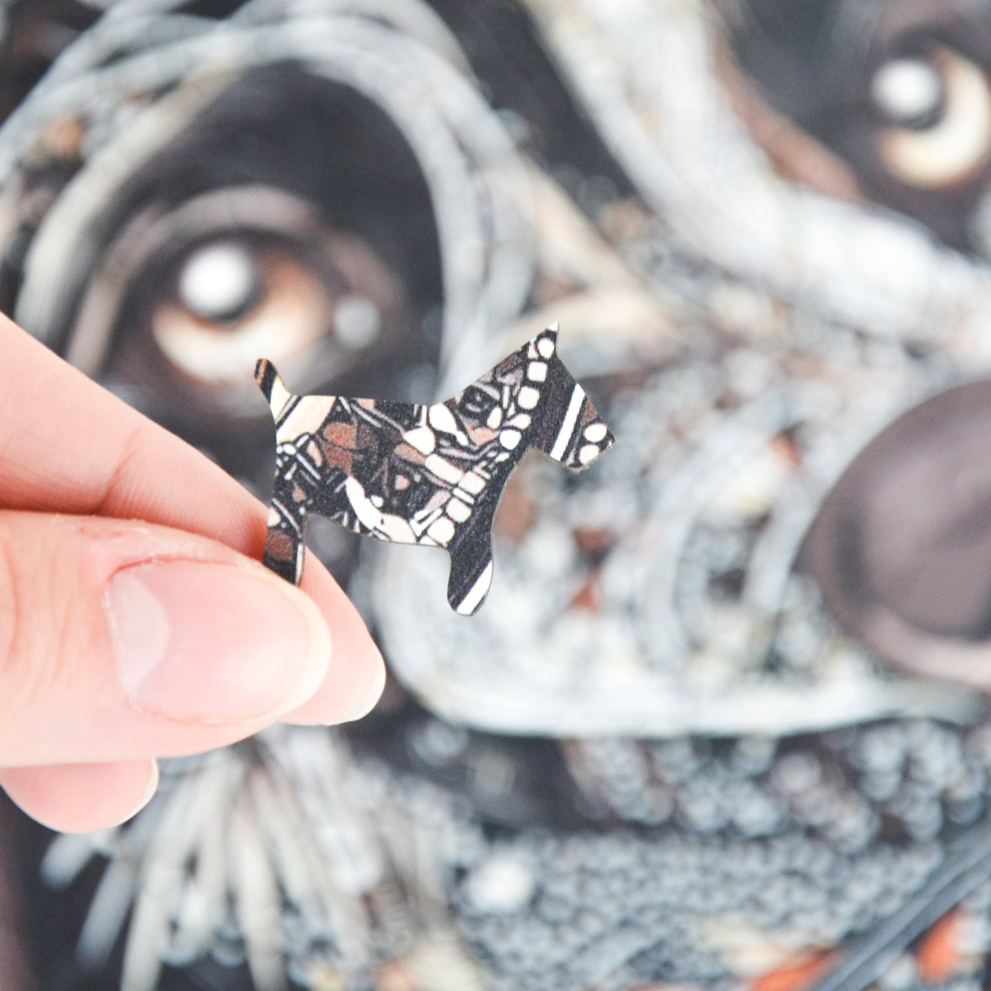 Chocolate Labrador Puzzle - Lubiwood UK