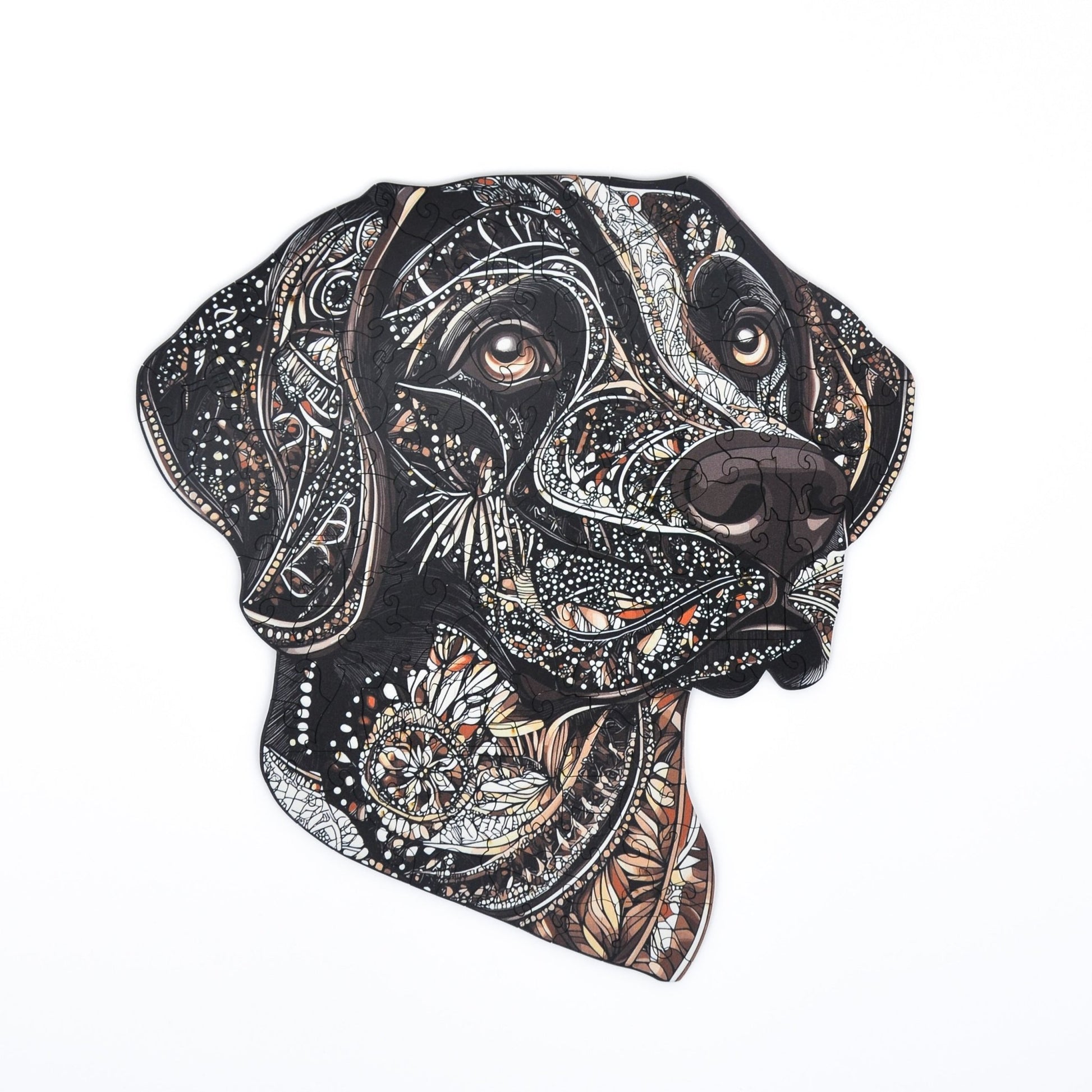 Chocolate Labrador Puzzle - Lubiwood UK
