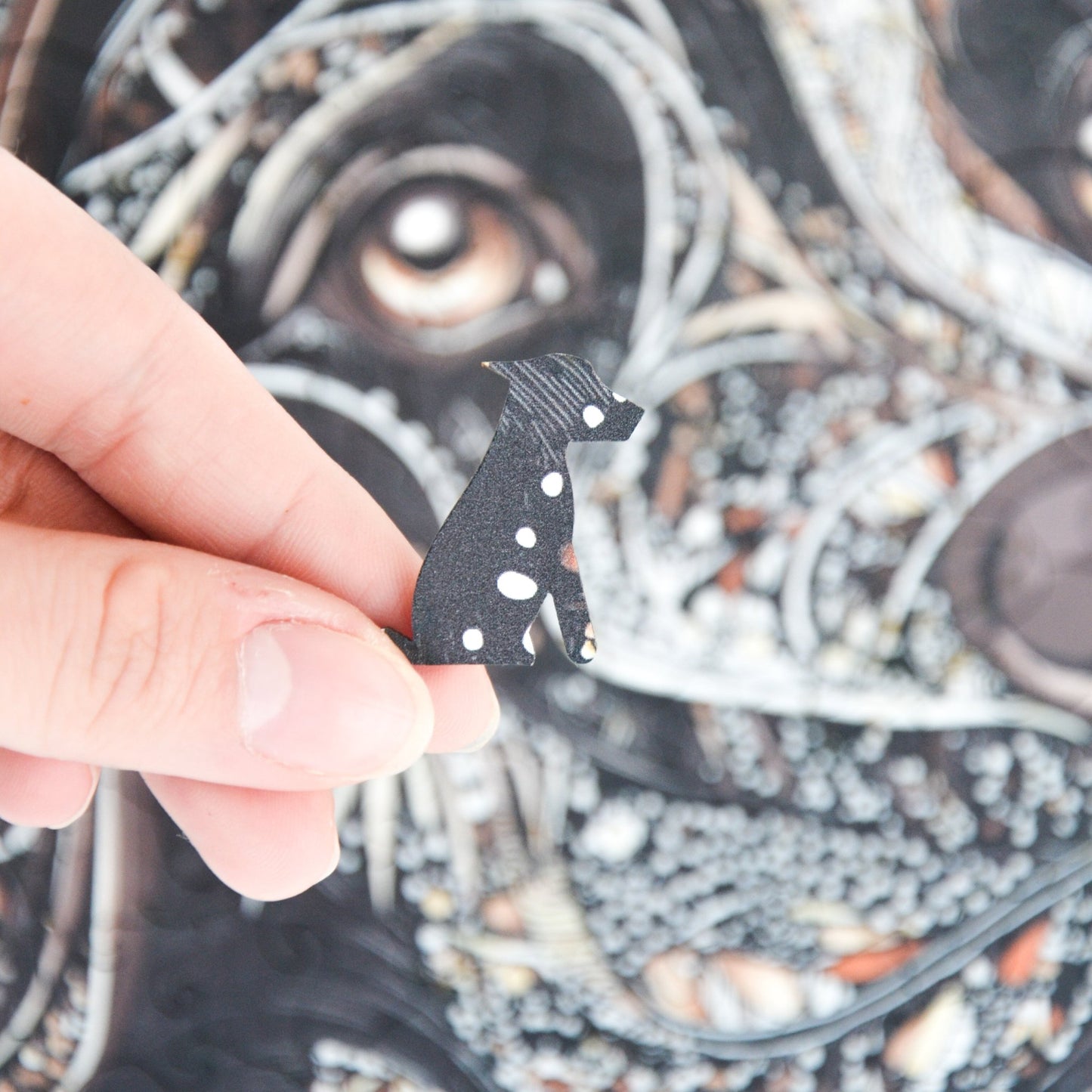 Chocolate Labrador Puzzle - Lubiwood UK