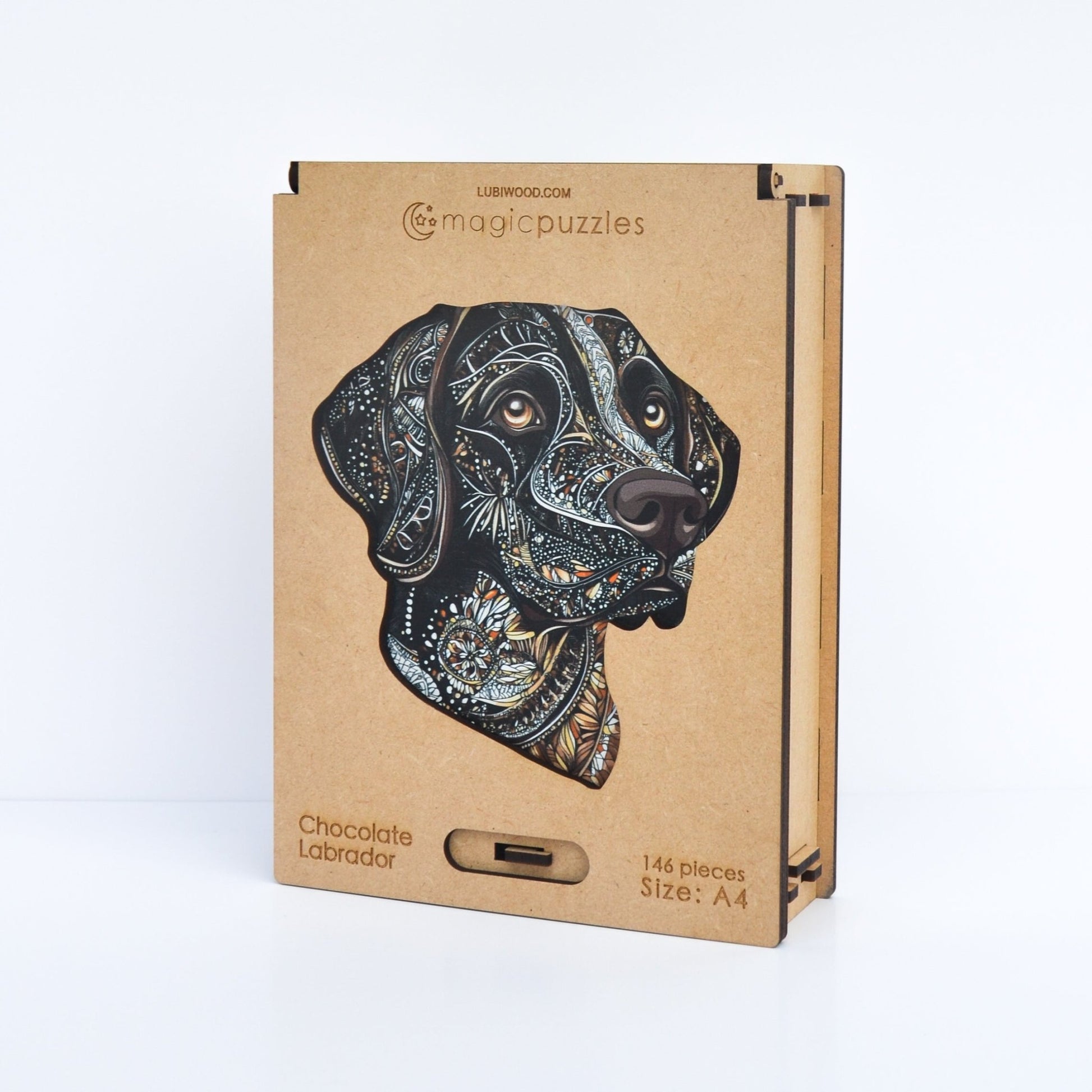Chocolate Labrador Puzzle - Lubiwood UK