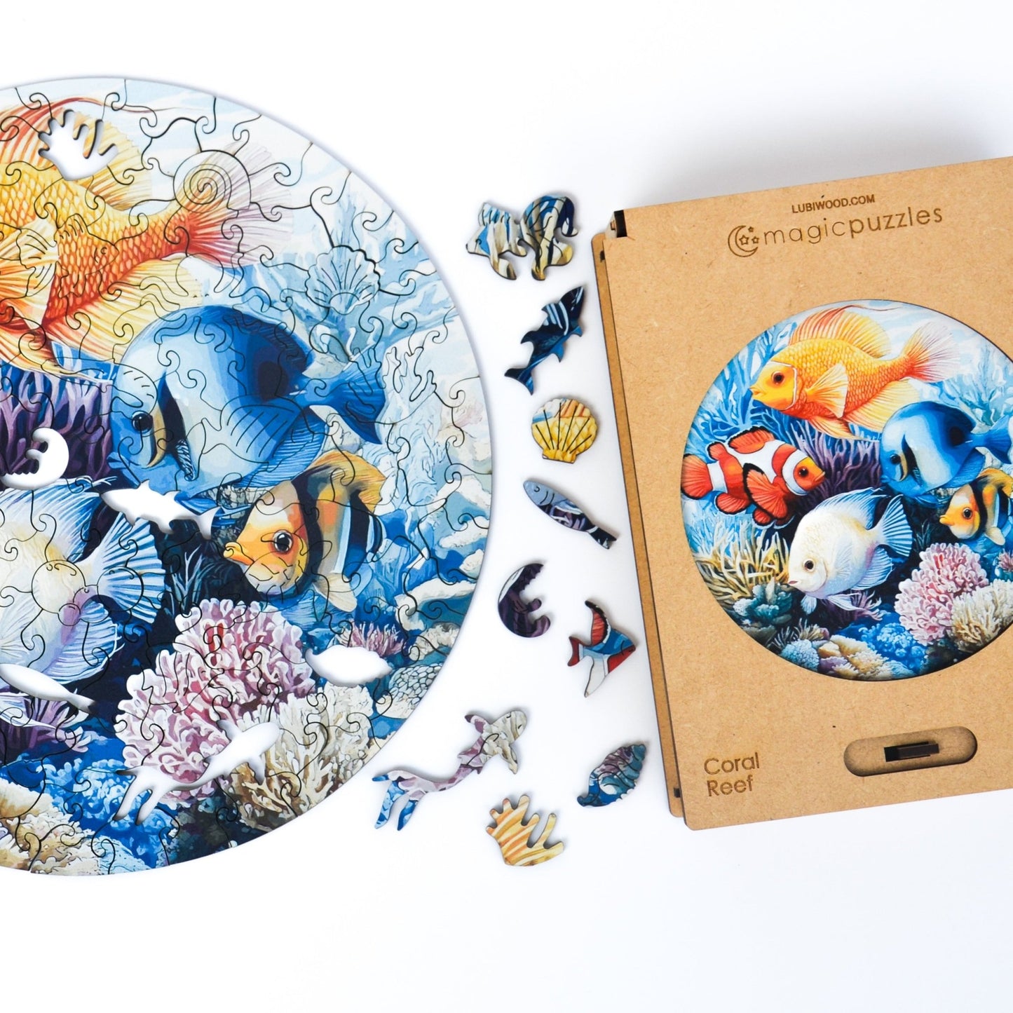 Coral Reef Puzzle - Lubiwood UK