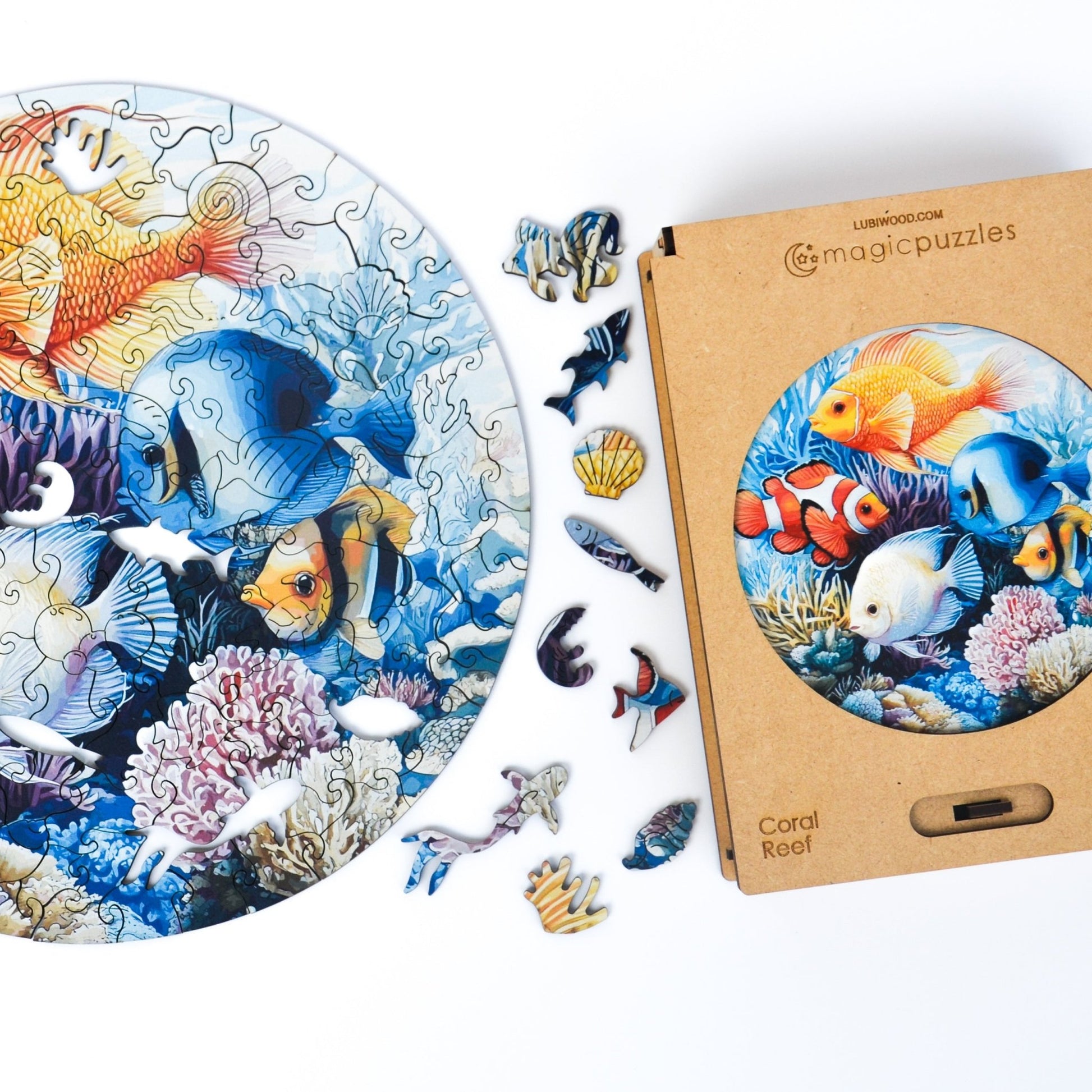 Coral Reef Puzzle - Lubiwood UK