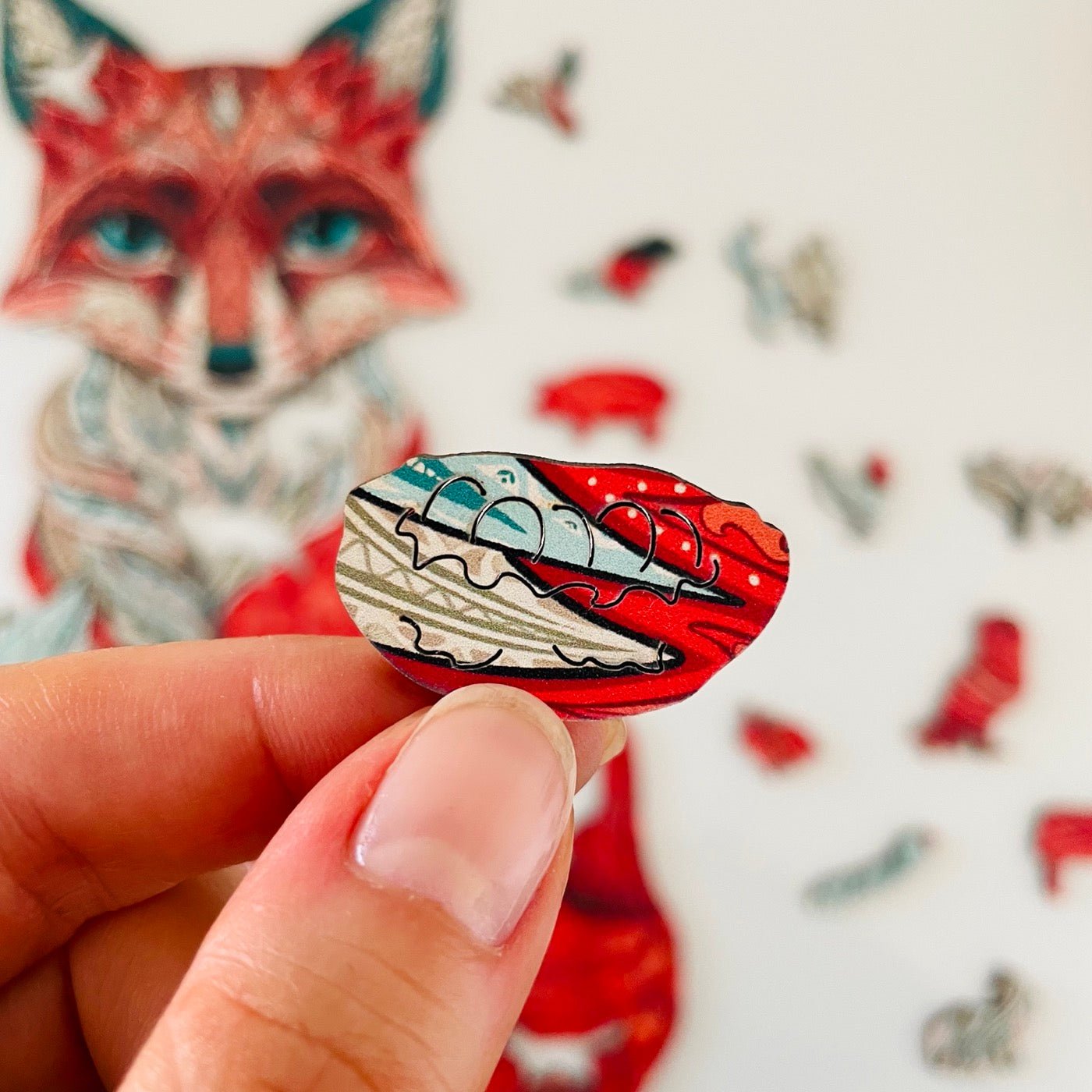 Counning Fox Puzzle - Lubiwood UK