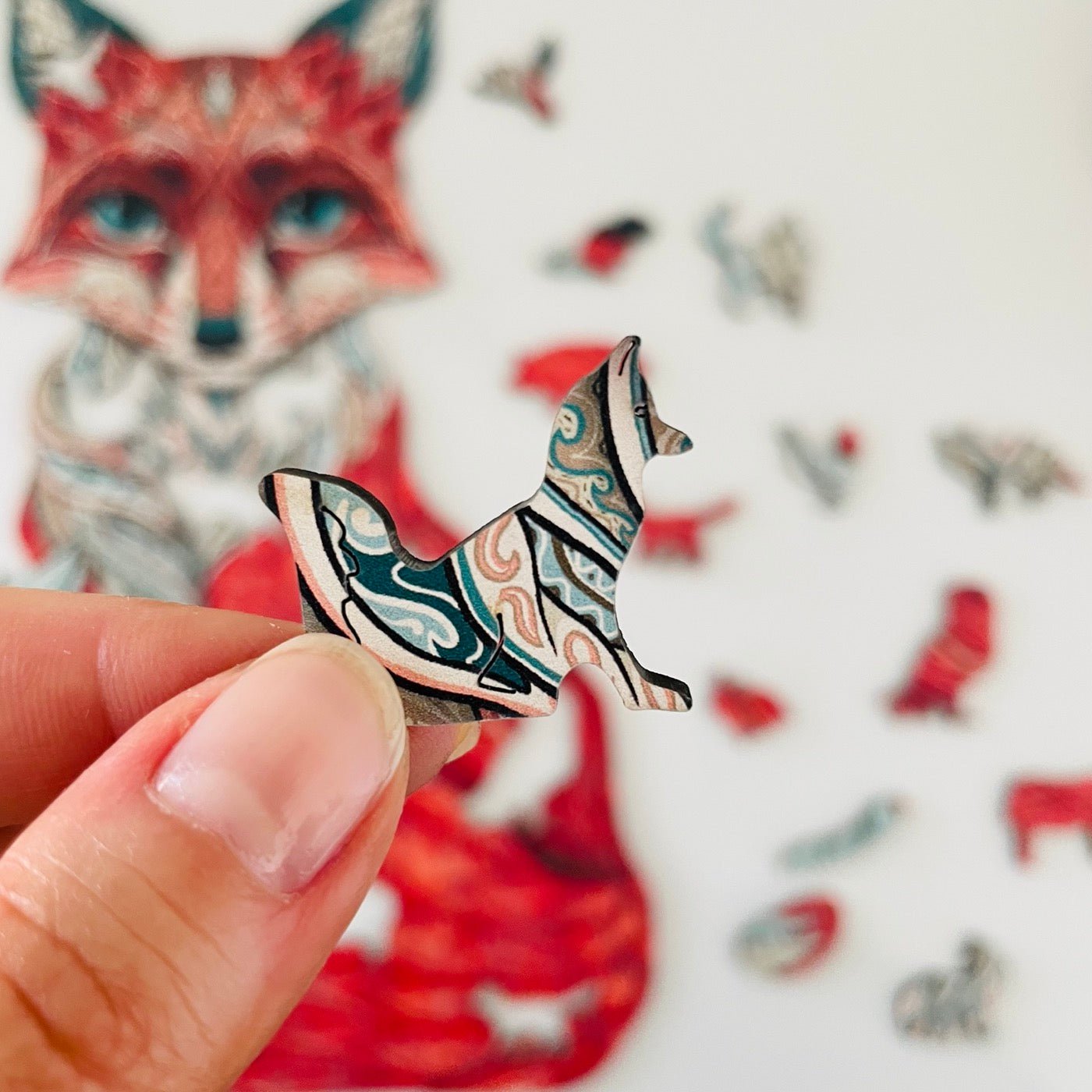 Counning Fox Puzzle - Lubiwood UK