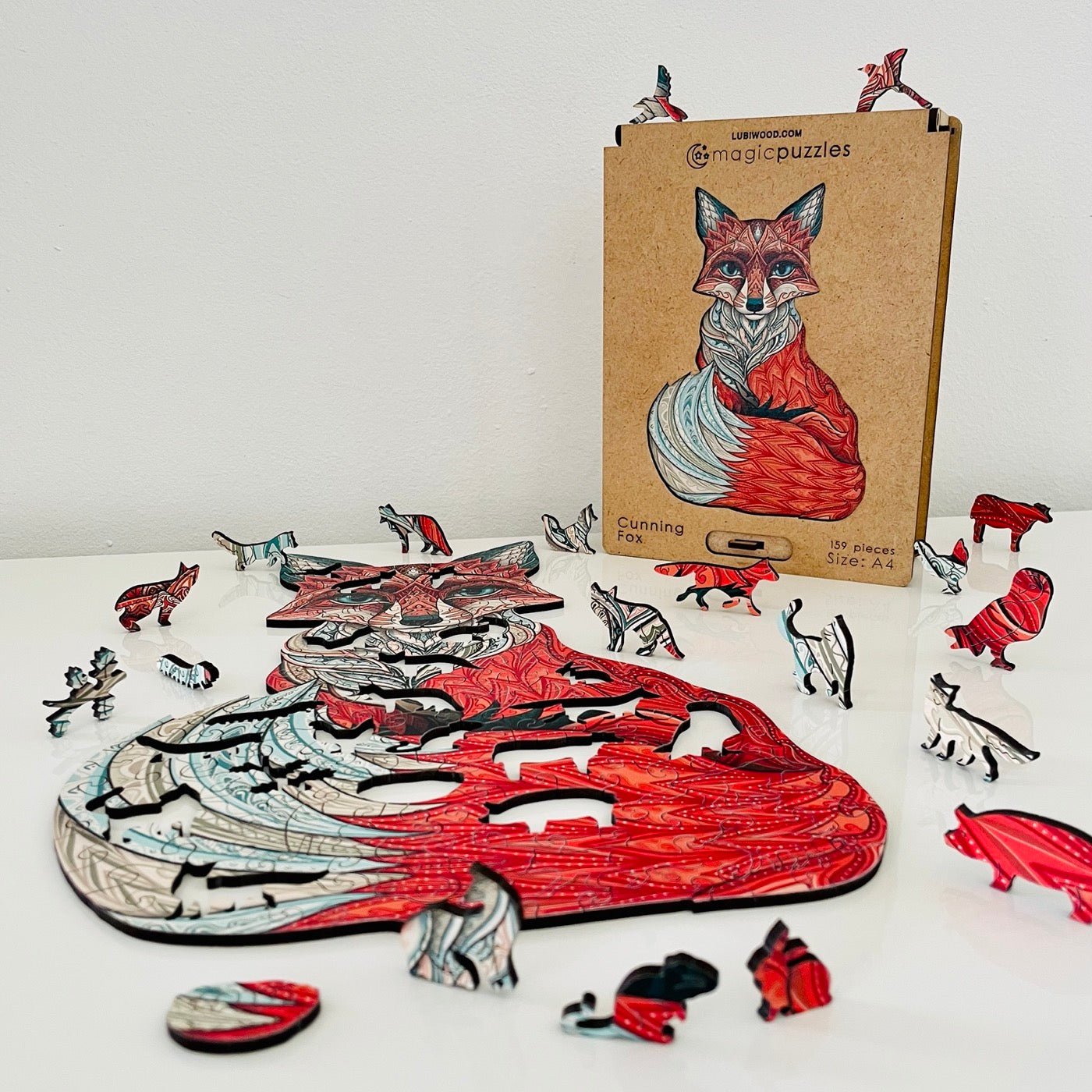 Counning Fox Puzzle - Lubiwood UK