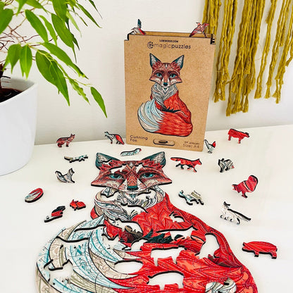 Counning Fox Puzzle - Lubiwood UK