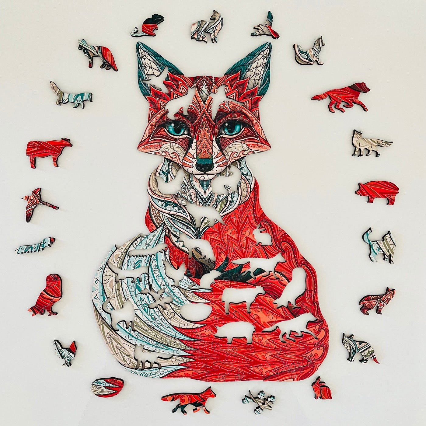 Counning Fox Puzzle - Lubiwood UK