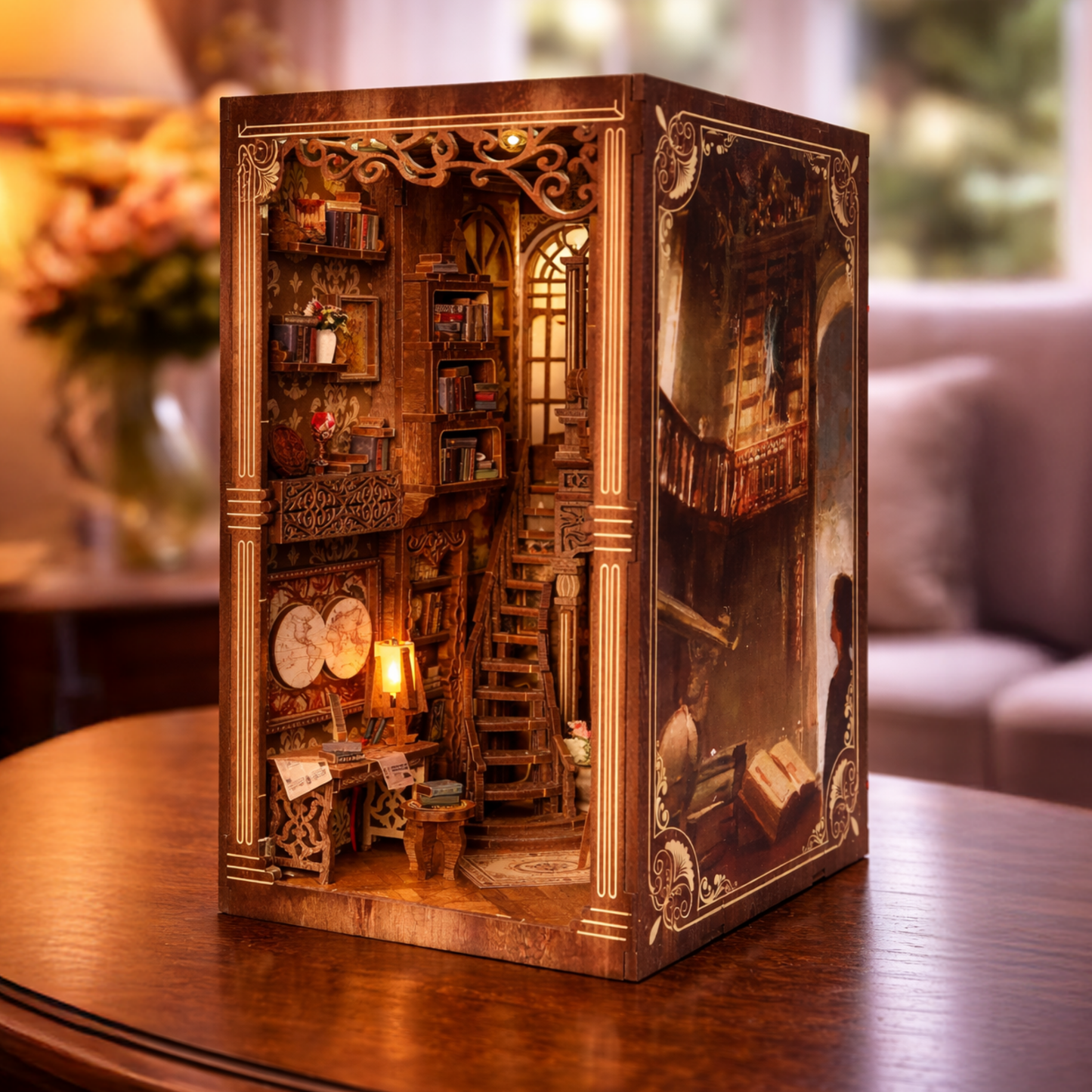 Cozy Study Book Nook
