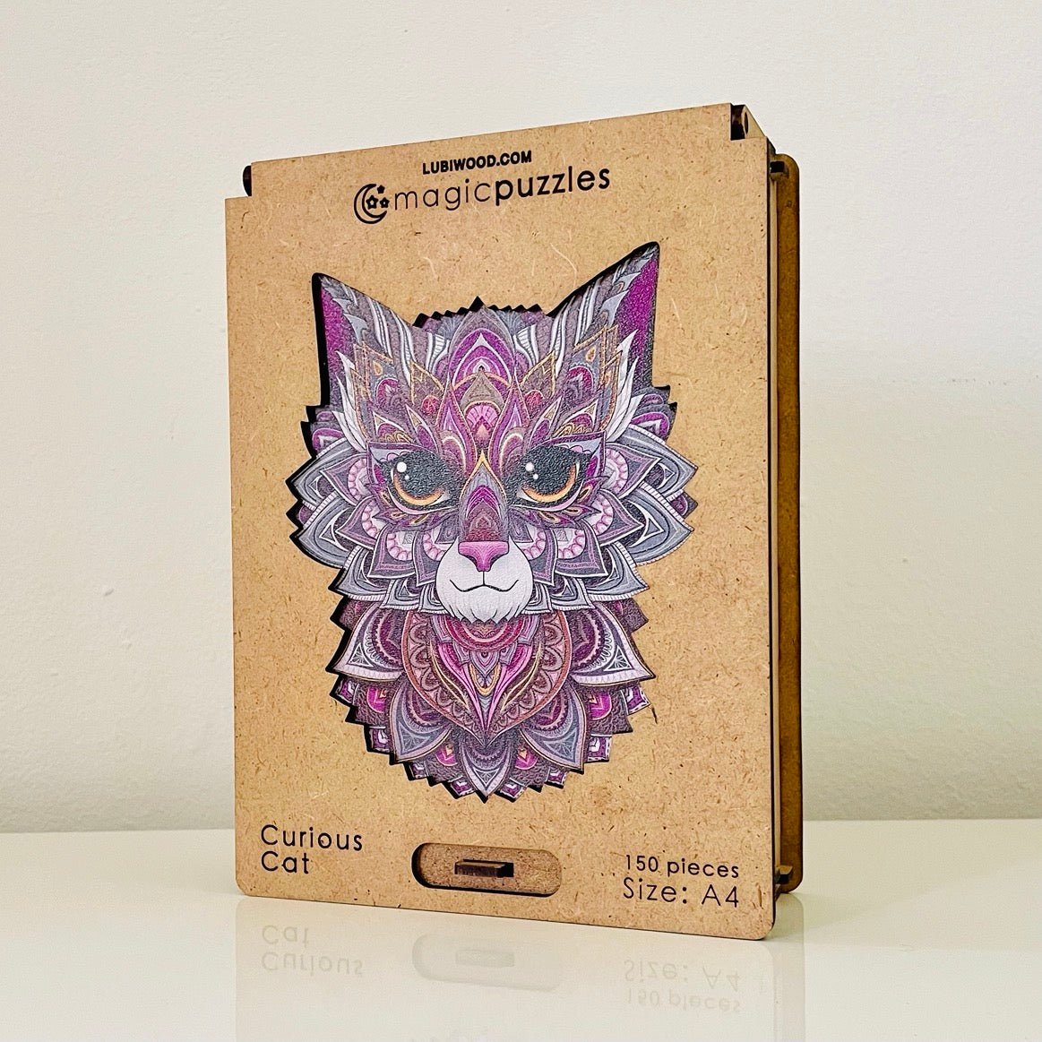Curious Cat Puzzle - Lubiwood UK