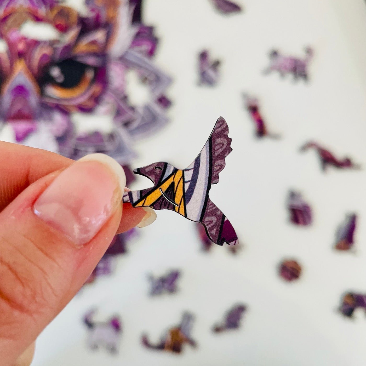Curious Cat Puzzle - Lubiwood UK