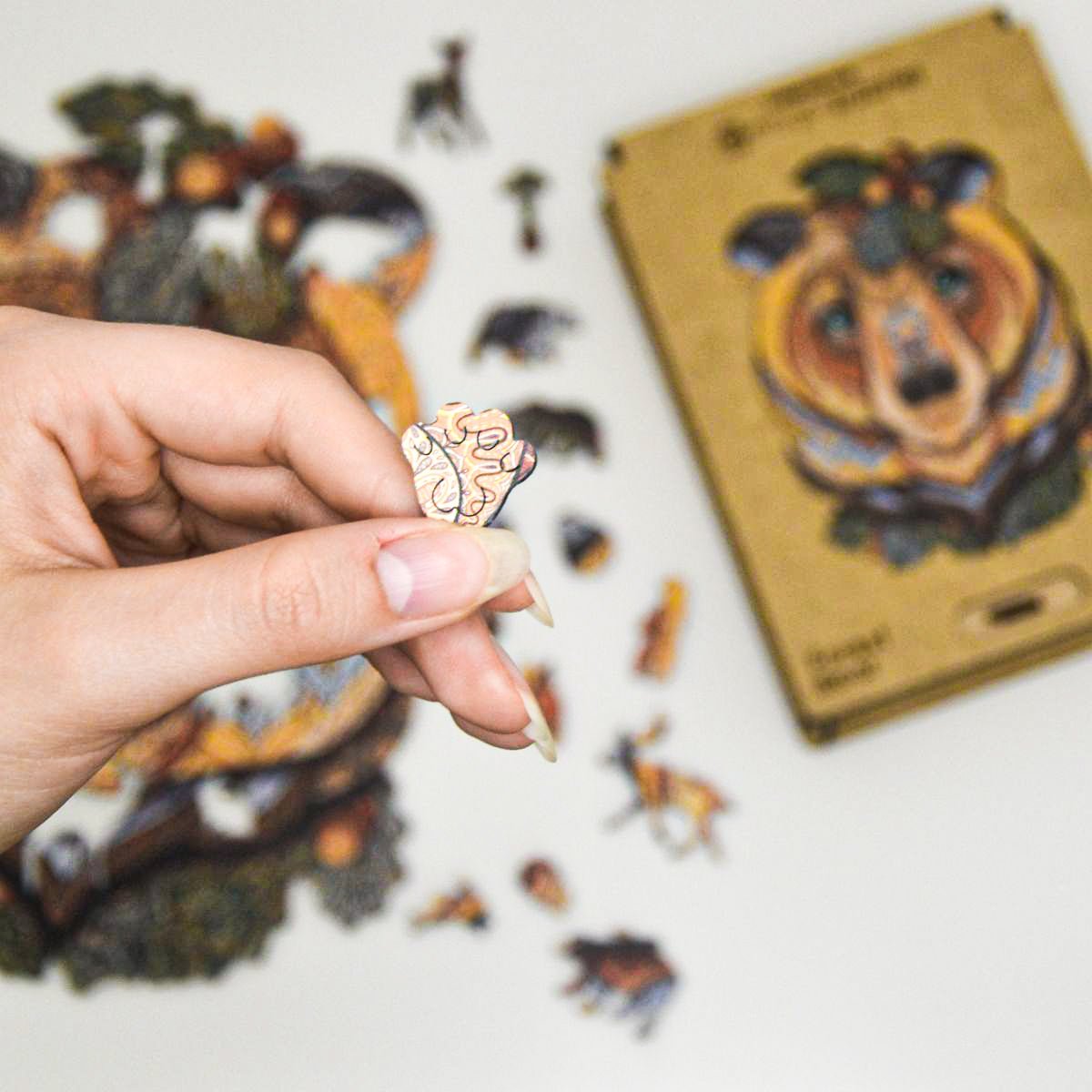 Forest Bear Puzzle - Lubiwood UK