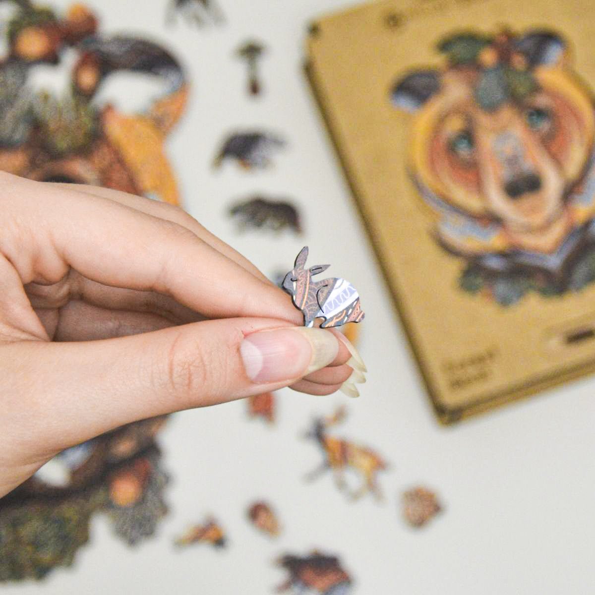 Forest Bear Puzzle - Lubiwood UK