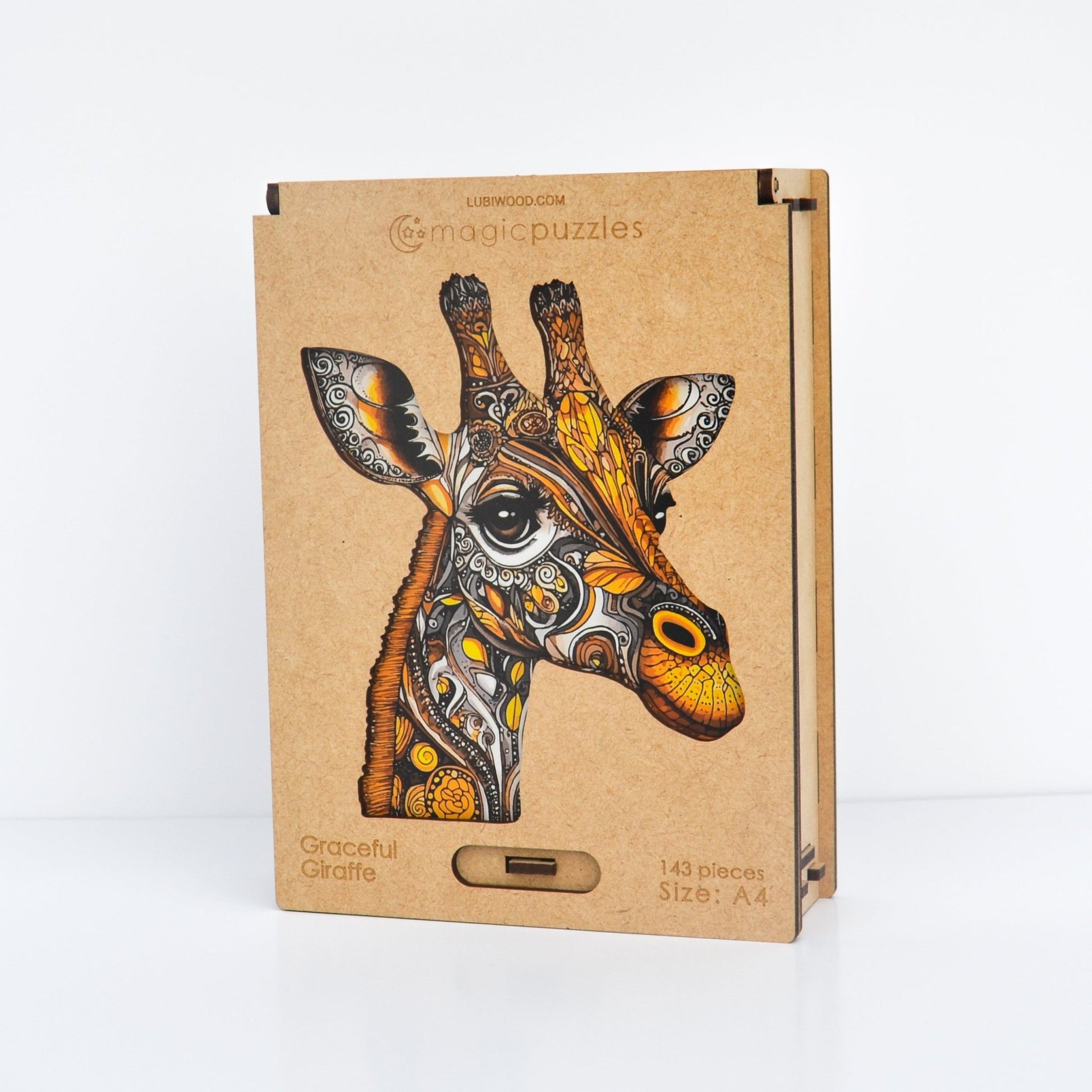 Graceful Giraffe Puzzle - Lubiwood UK