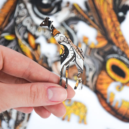 Graceful Giraffe Puzzle - Lubiwood UK