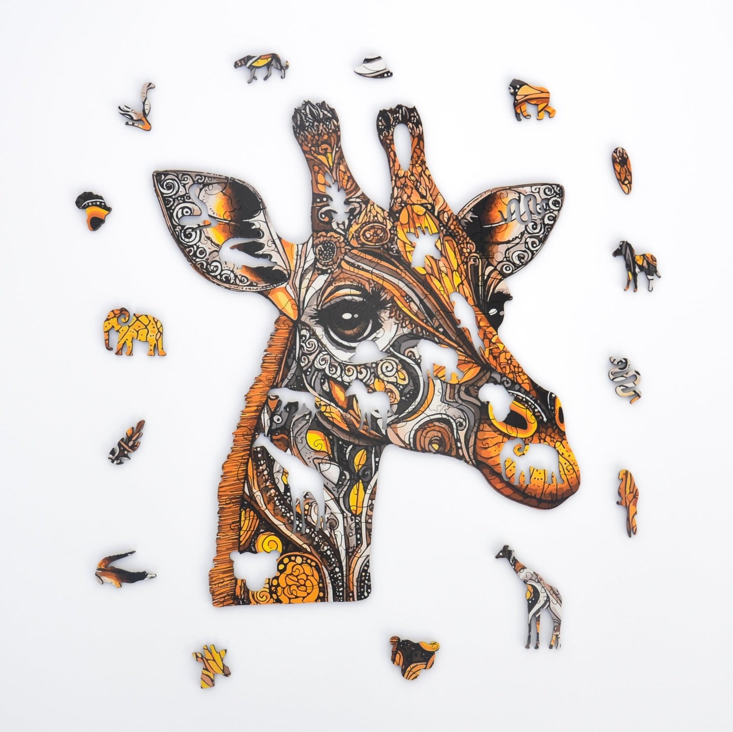 Graceful Giraffe Puzzle - Lubiwood UK