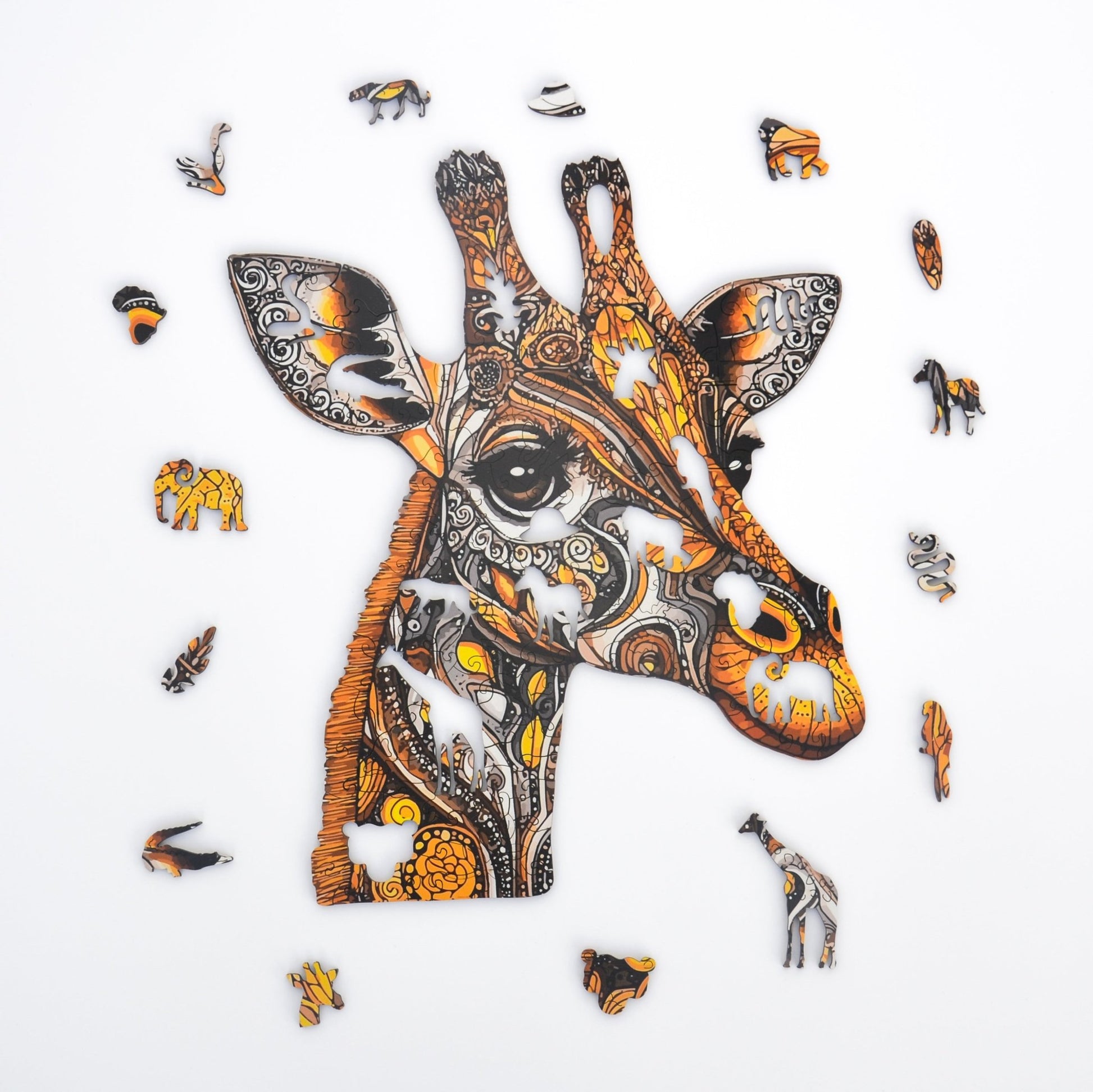Graceful Giraffe Puzzle - Lubiwood UK