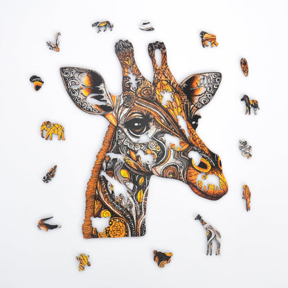 Graceful Giraffe Puzzle - Lubiwood UK